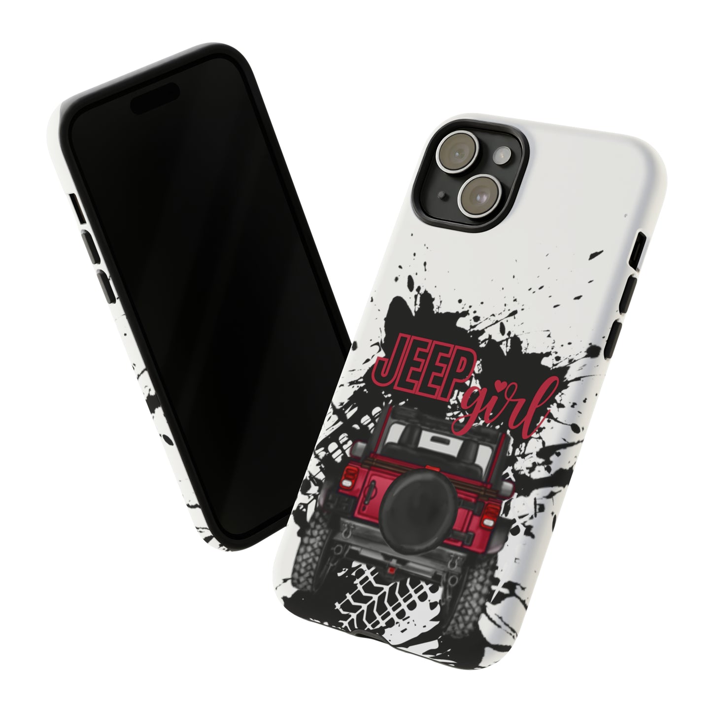 Off Road Girl Red Tough Cases