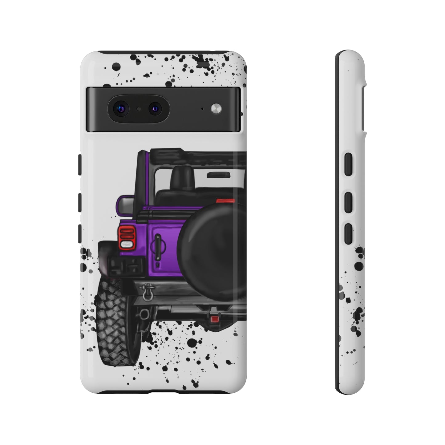 Off Road Life Purple Protective Case for Iphone, Google and Samsung