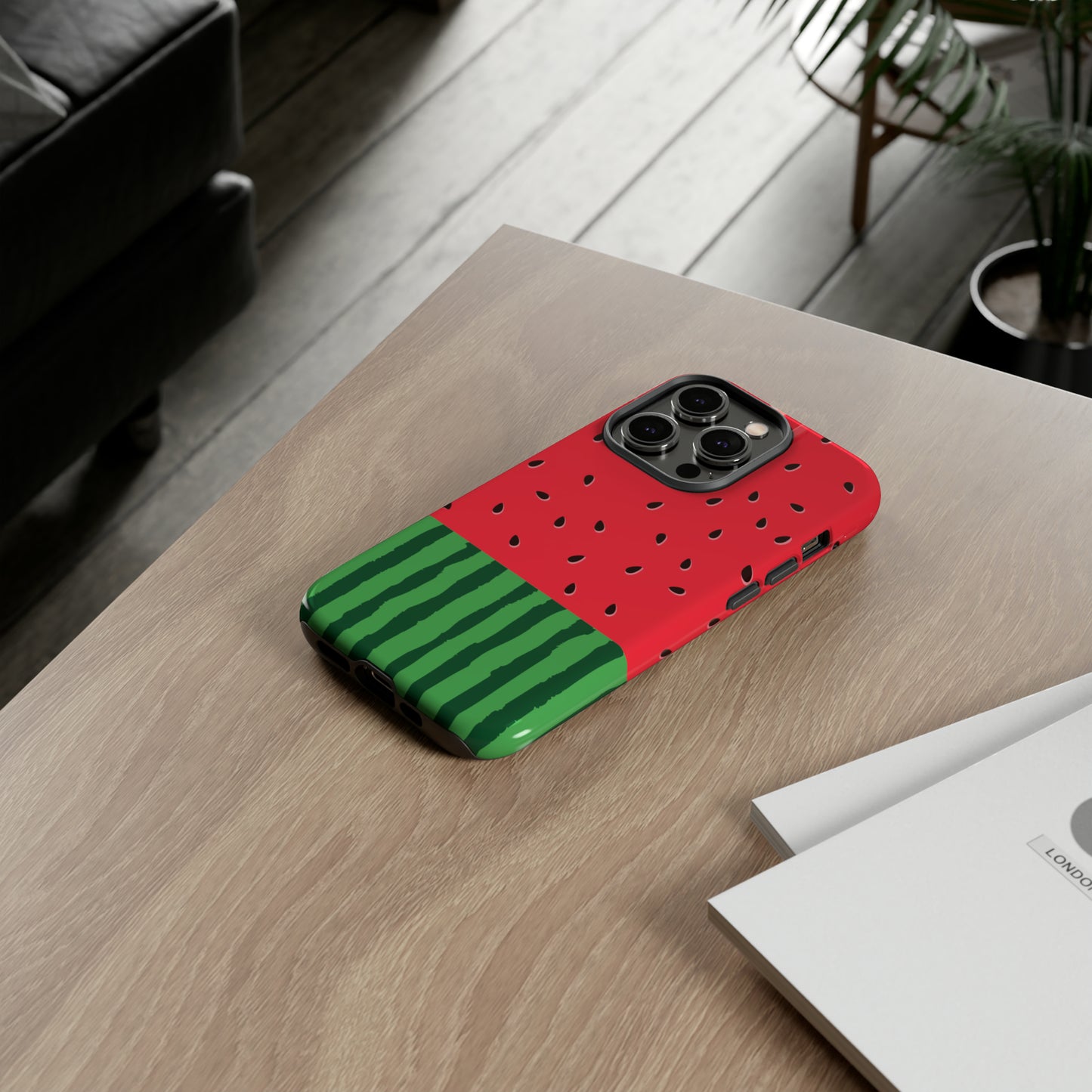 Adorable Watermelon Protective Phone Case for Google, Iphone, and Samsung Phone Cases