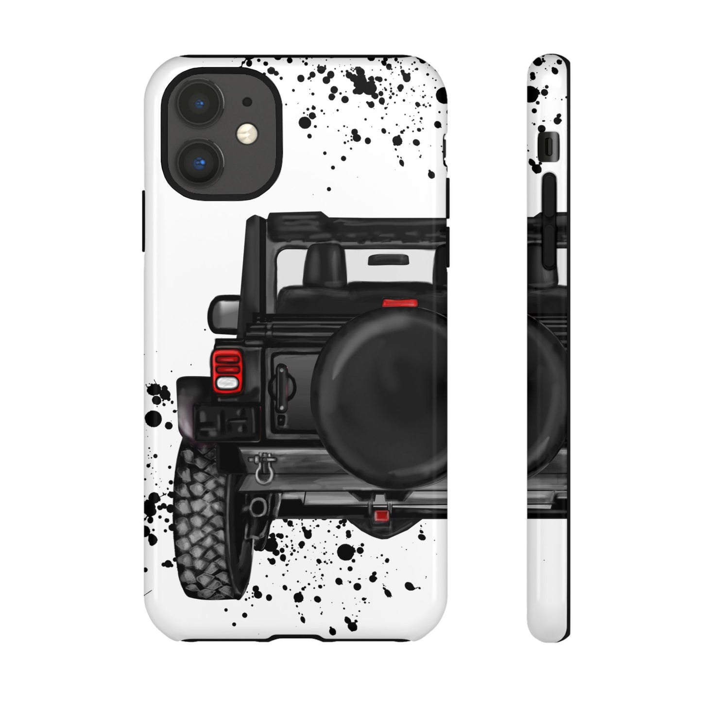 Off Road Life Black Protective Case for Iphone, Google and Samsung