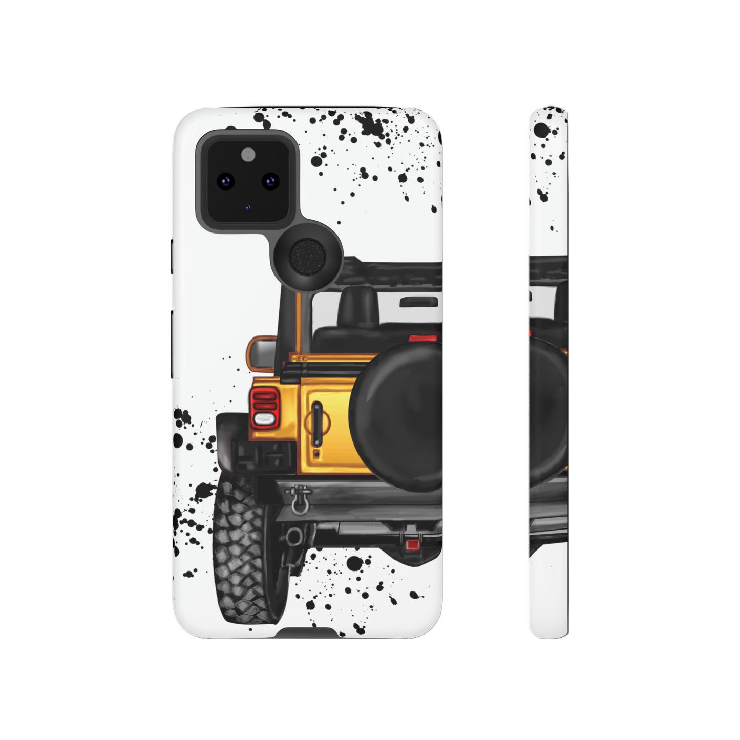 Off Road Life Yellow Protective Case for Iphone, Google and Samsung