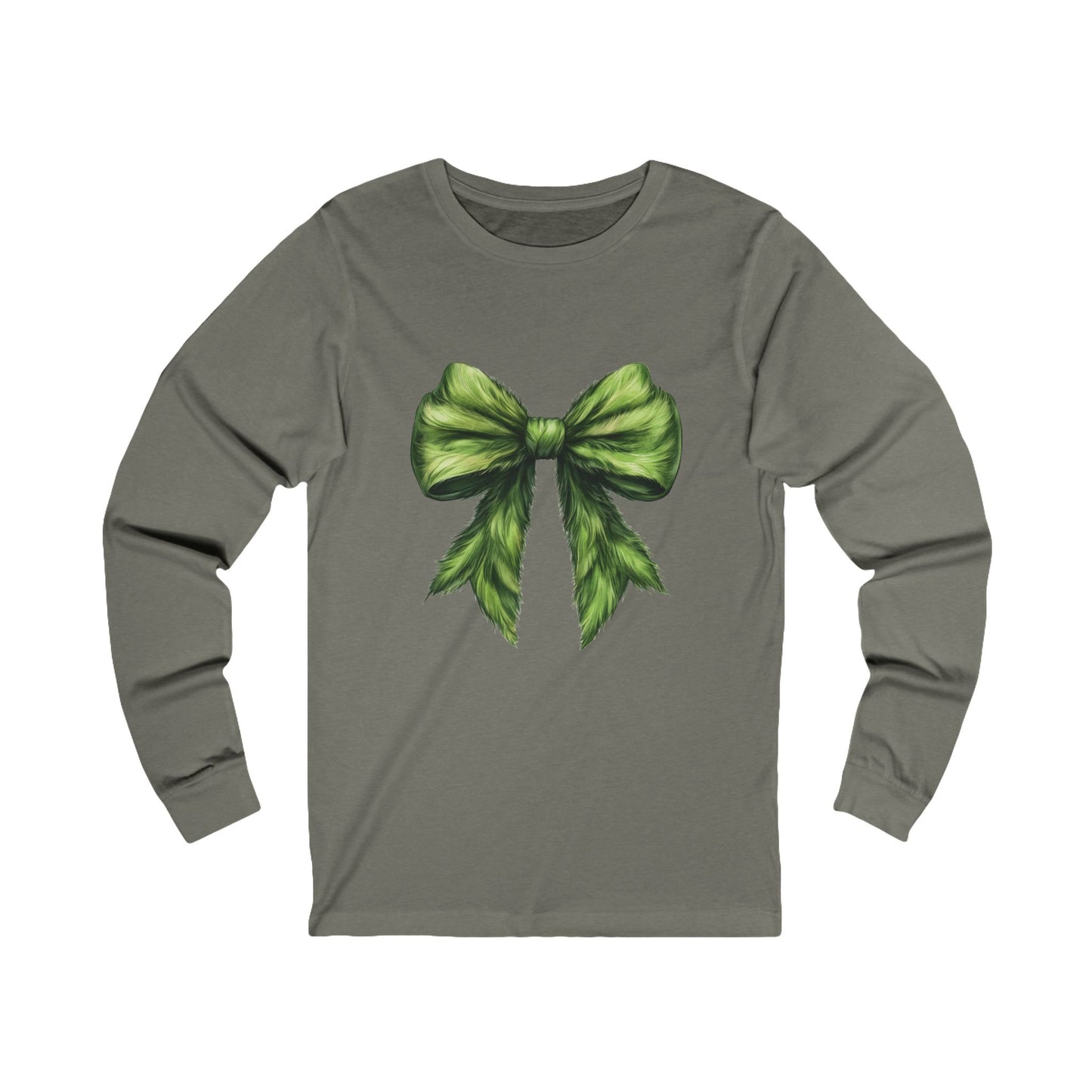 Grinchmas Coquette Unisex Jersey Long Sleeve Tee