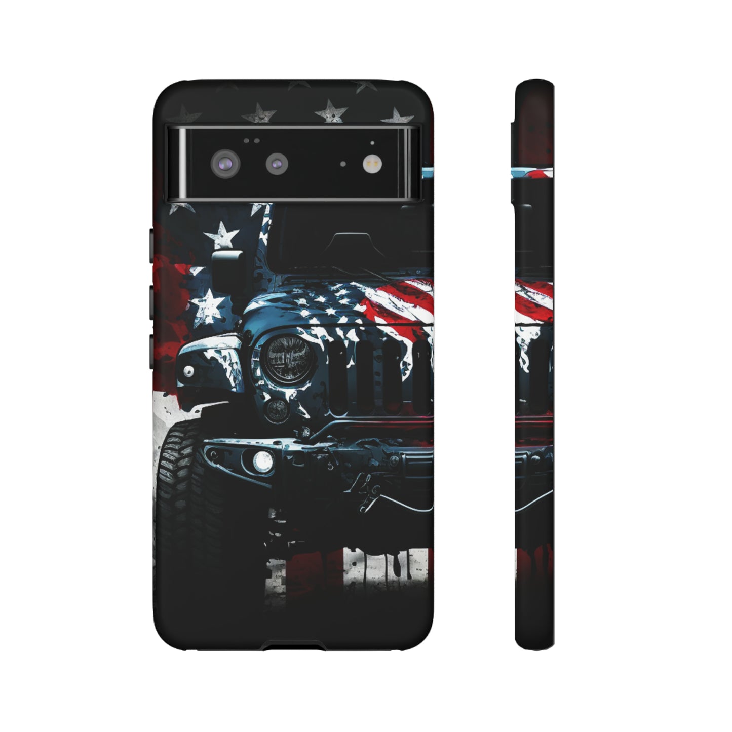 Off Roading Patriotic Protective Drop Proof Case Iphone, Samsung and Google phones