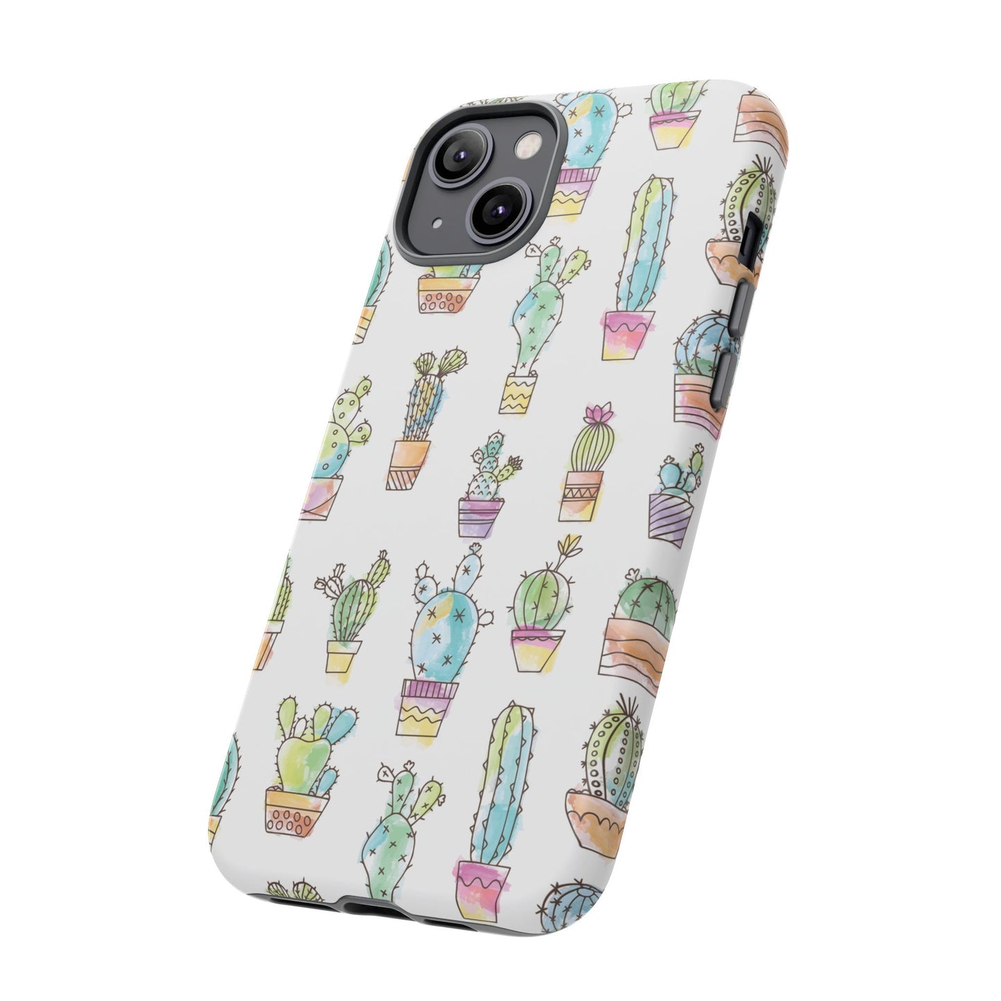 Pastel Cactus Love Phone Case