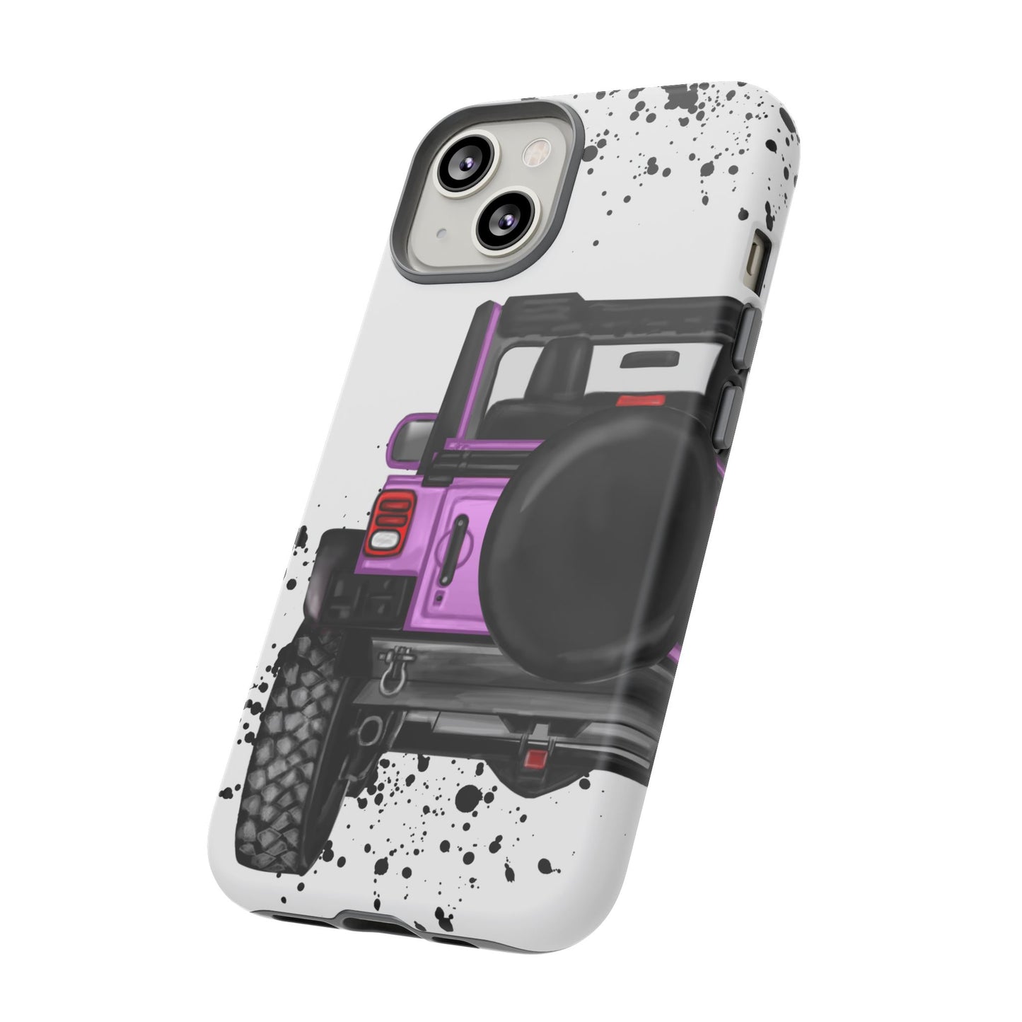 Off Road Life Pink/Light Purple Protective Case for Iphone, Google and Samsung