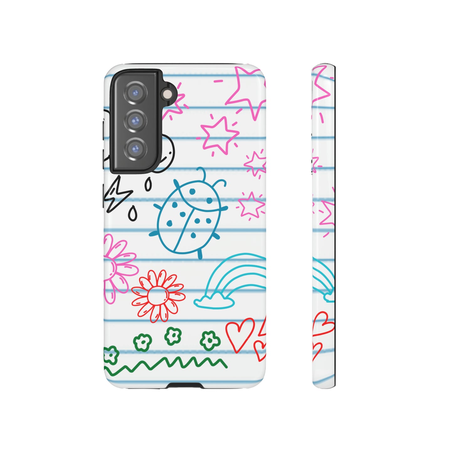 Kid Doodles Protective Phone Case for IPhone, Google and Samsung phones