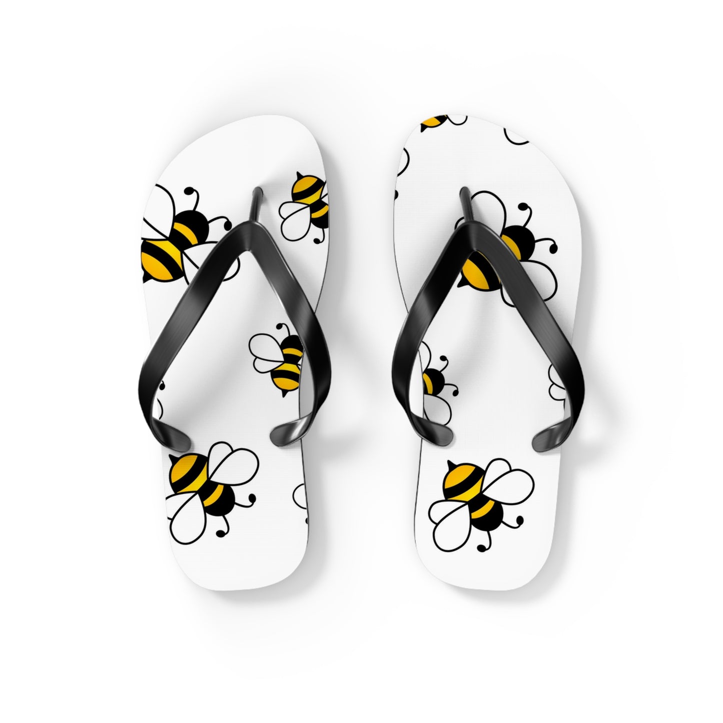 Bumble Bee Summer Flip Flops