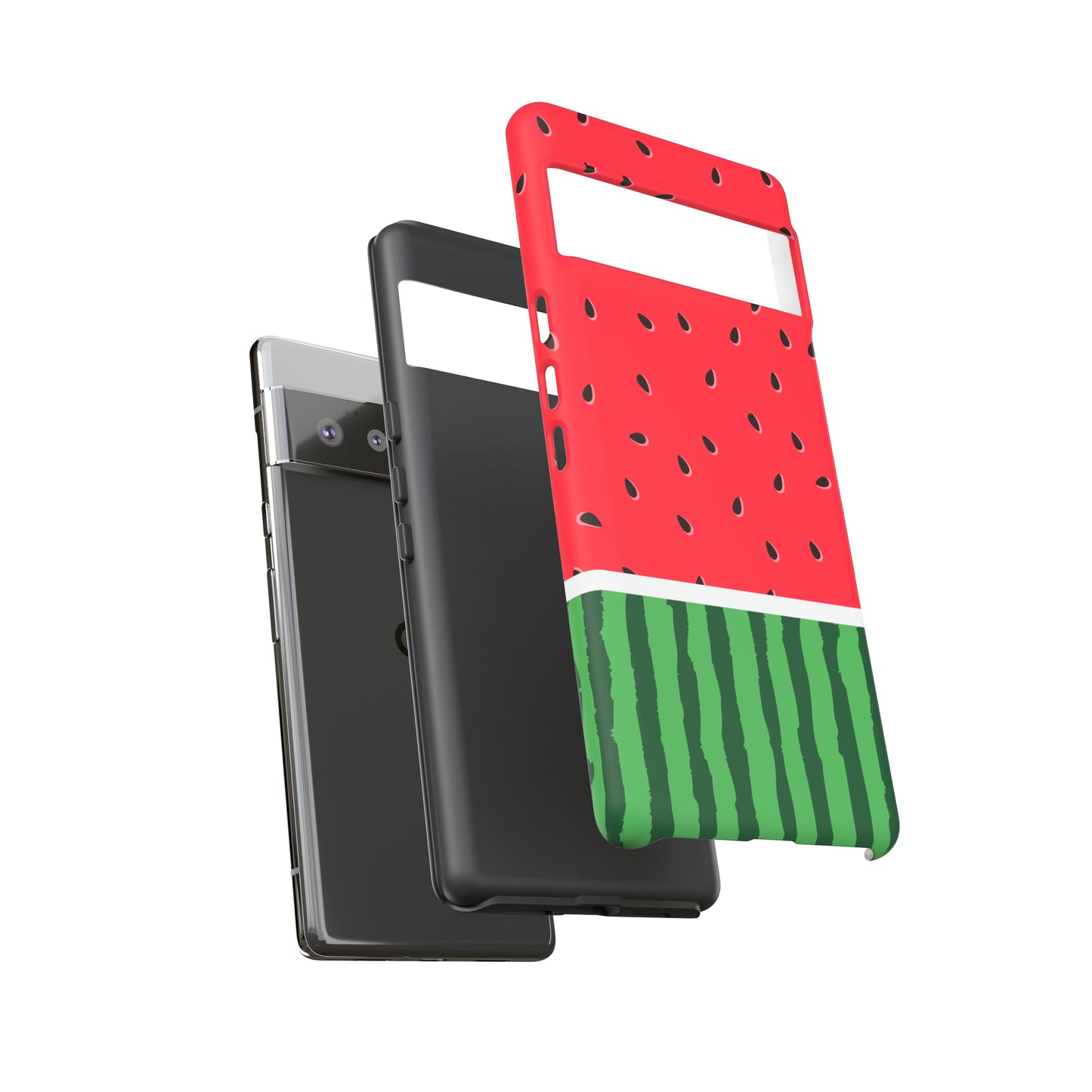 Adorable Watermelon Protective Phone Case for Google, Iphone, and Samsung Phone Cases