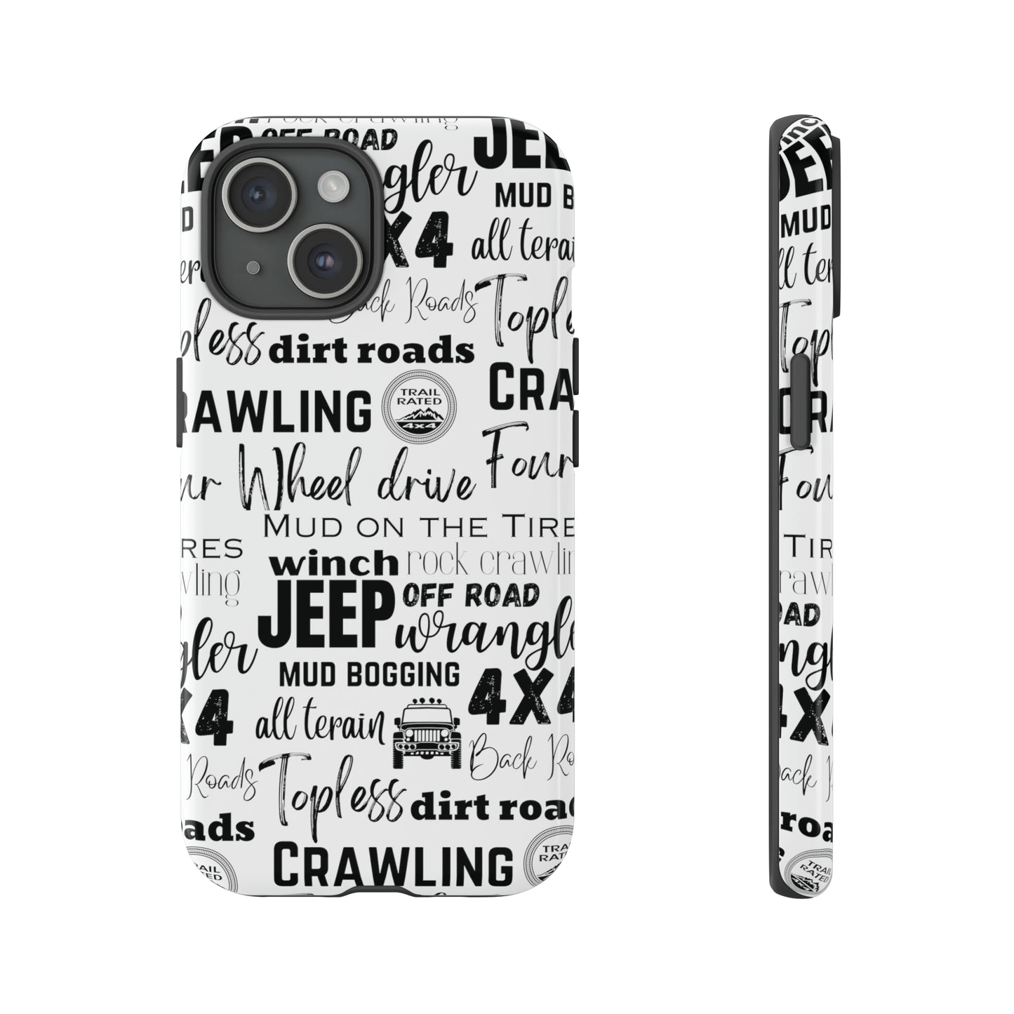 Off Road Subway Art Protective Phone Case for Iphone, Samsung and Google Phones