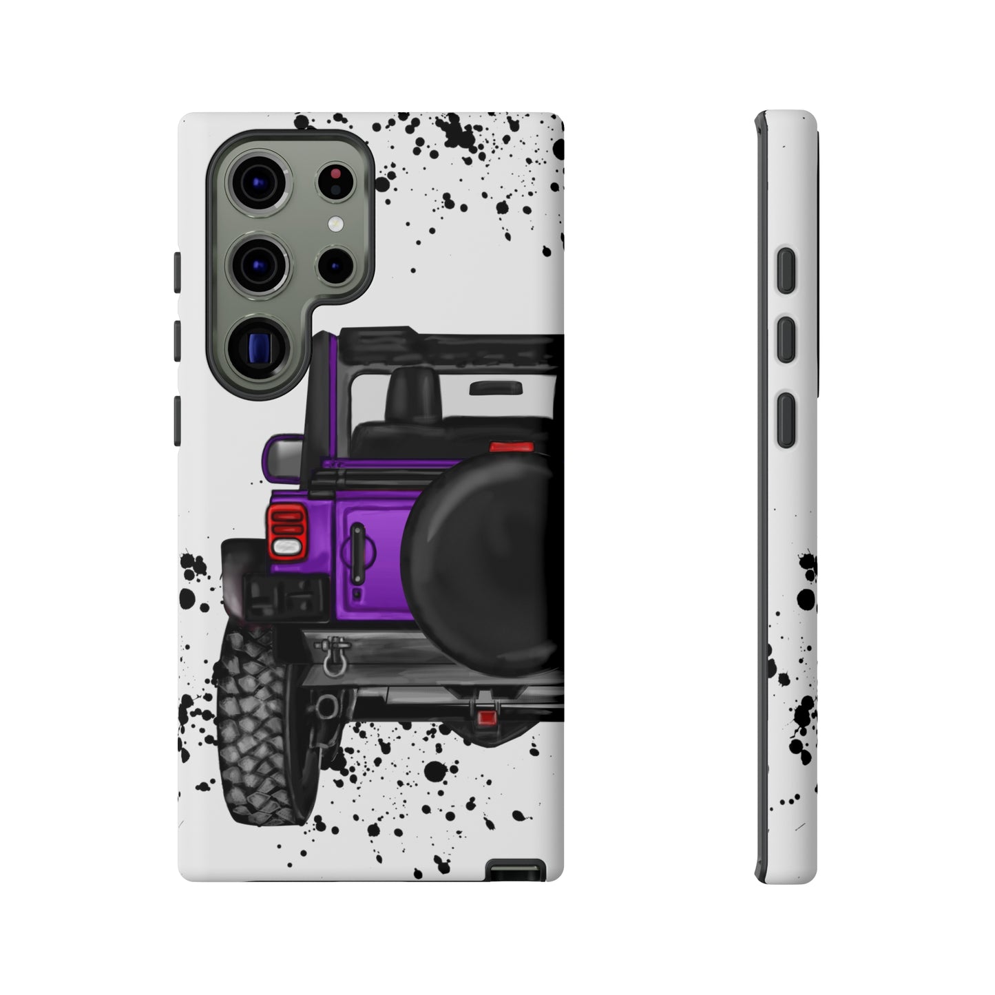 Off Road Life Purple Protective Case for Iphone, Google and Samsung