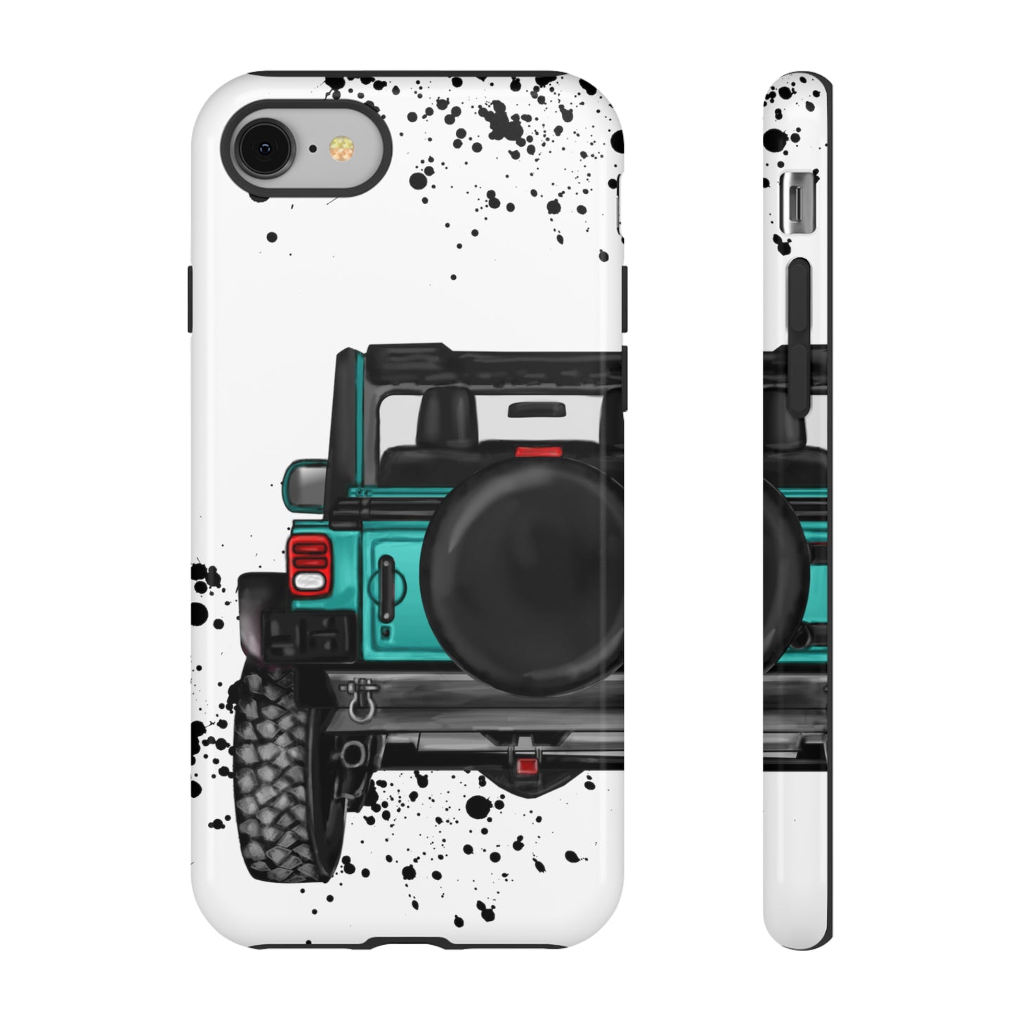 Off Road Life Turquoise Protective Case for Iphone, Google and Samsung