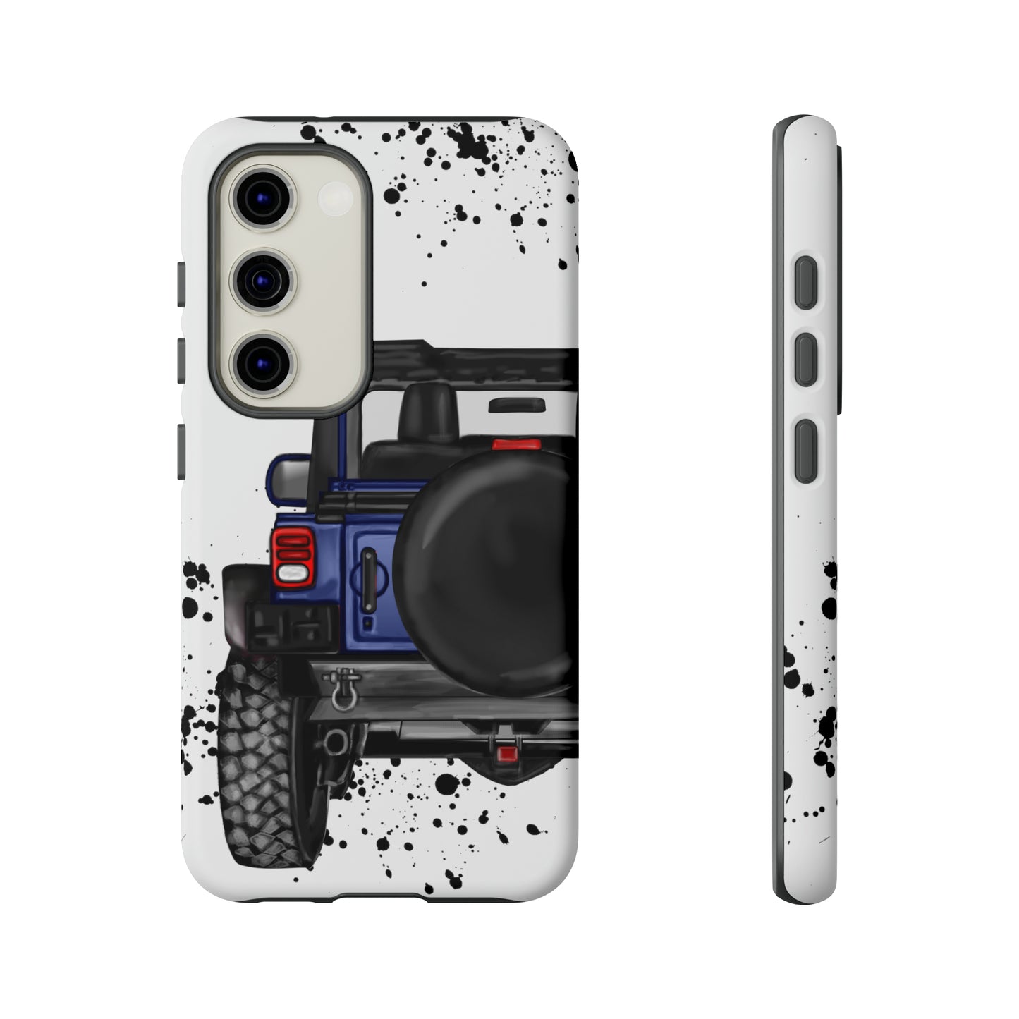 Off Road Life Dark Blue Protective Case for Iphone, Google and Samsung