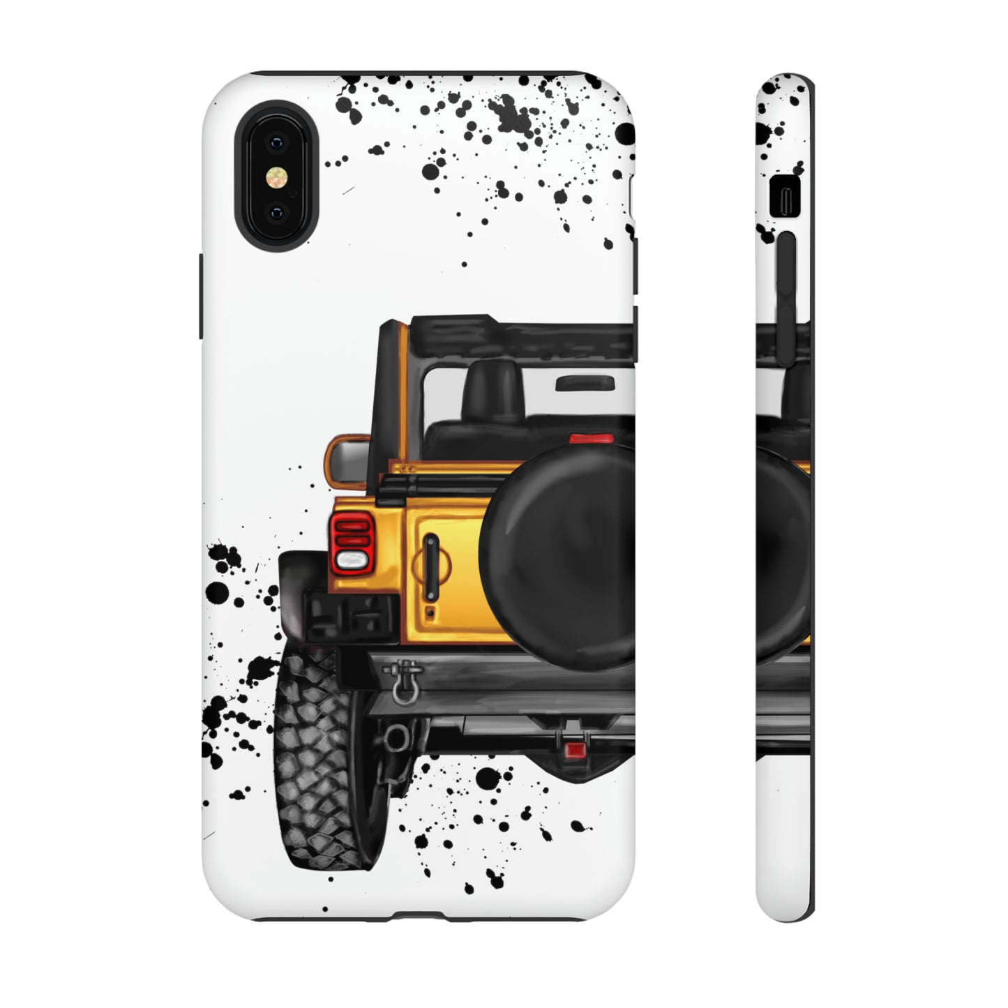 Off Road Life Yellow Protective Case for Iphone, Google and Samsung