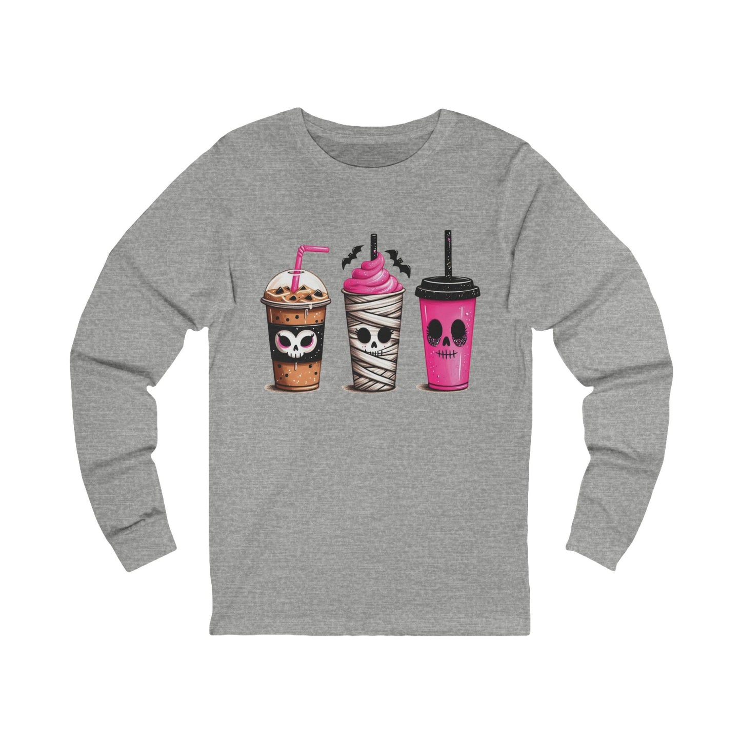 Halloween Drinks Unisex Jersey Long Sleeve Tee