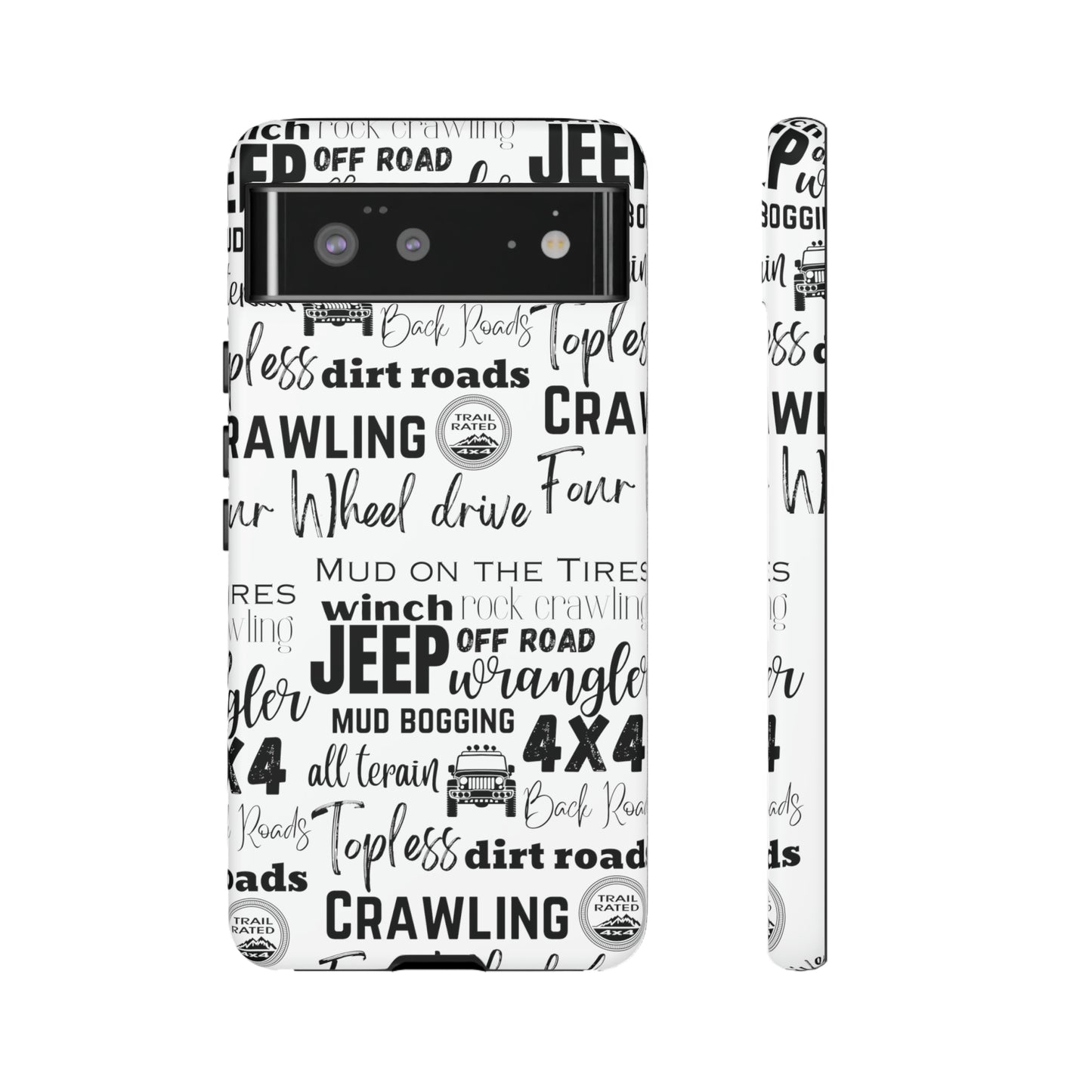 Off Road Subway Art Protective Phone Case for Iphone, Samsung and Google Phones