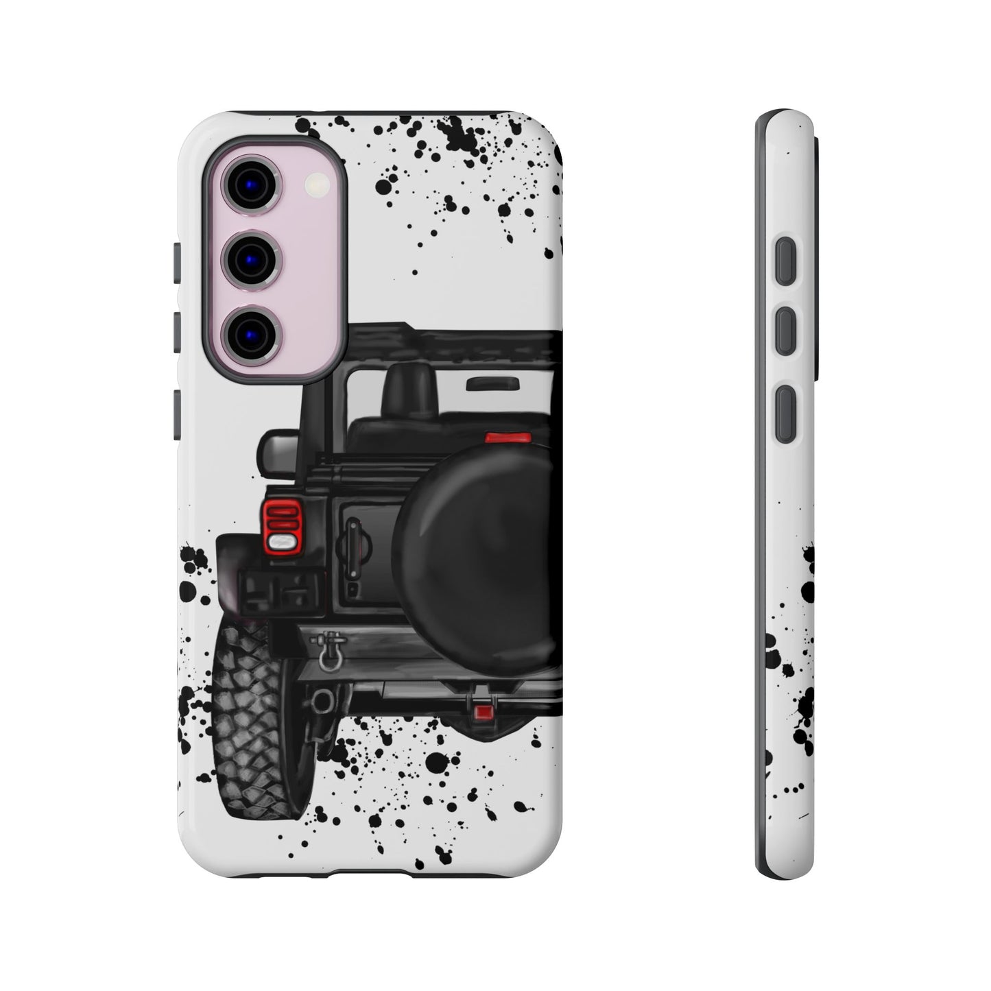 Off Road Life Black Protective Case for Iphone, Google and Samsung