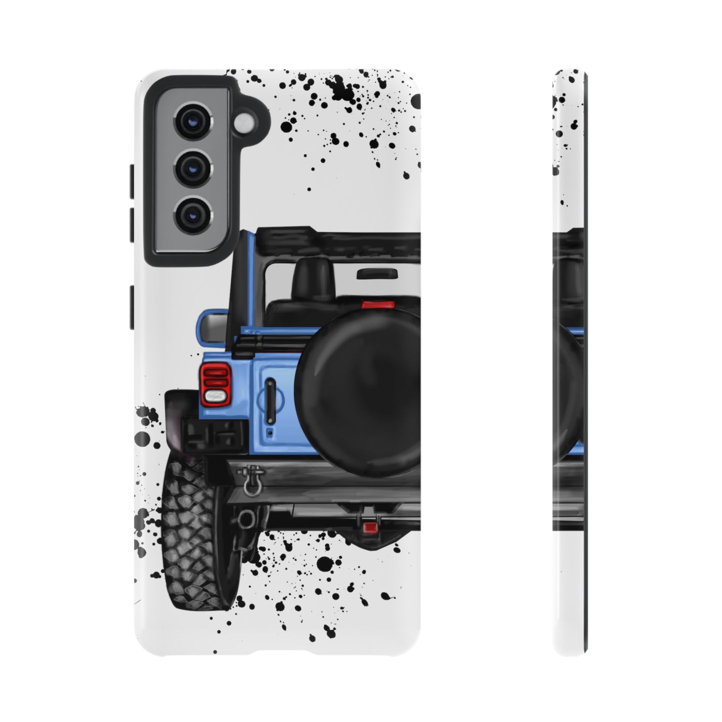 Off Road Life Light Blue Protective Case for Iphone, Google and Samsung