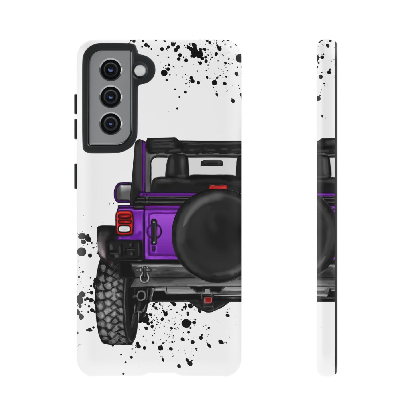 Off Road Life Purple Protective Case for Iphone, Google and Samsung