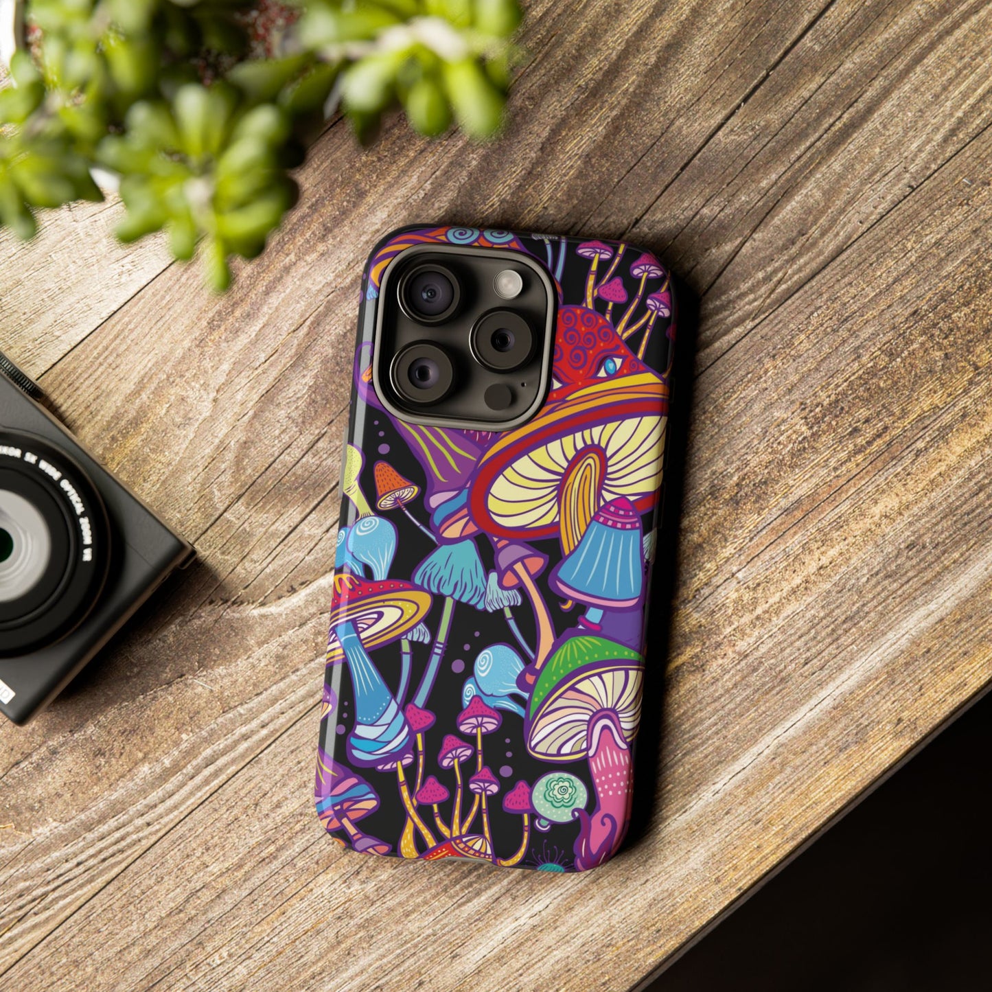 Bold Mushroom Protective Phone Case