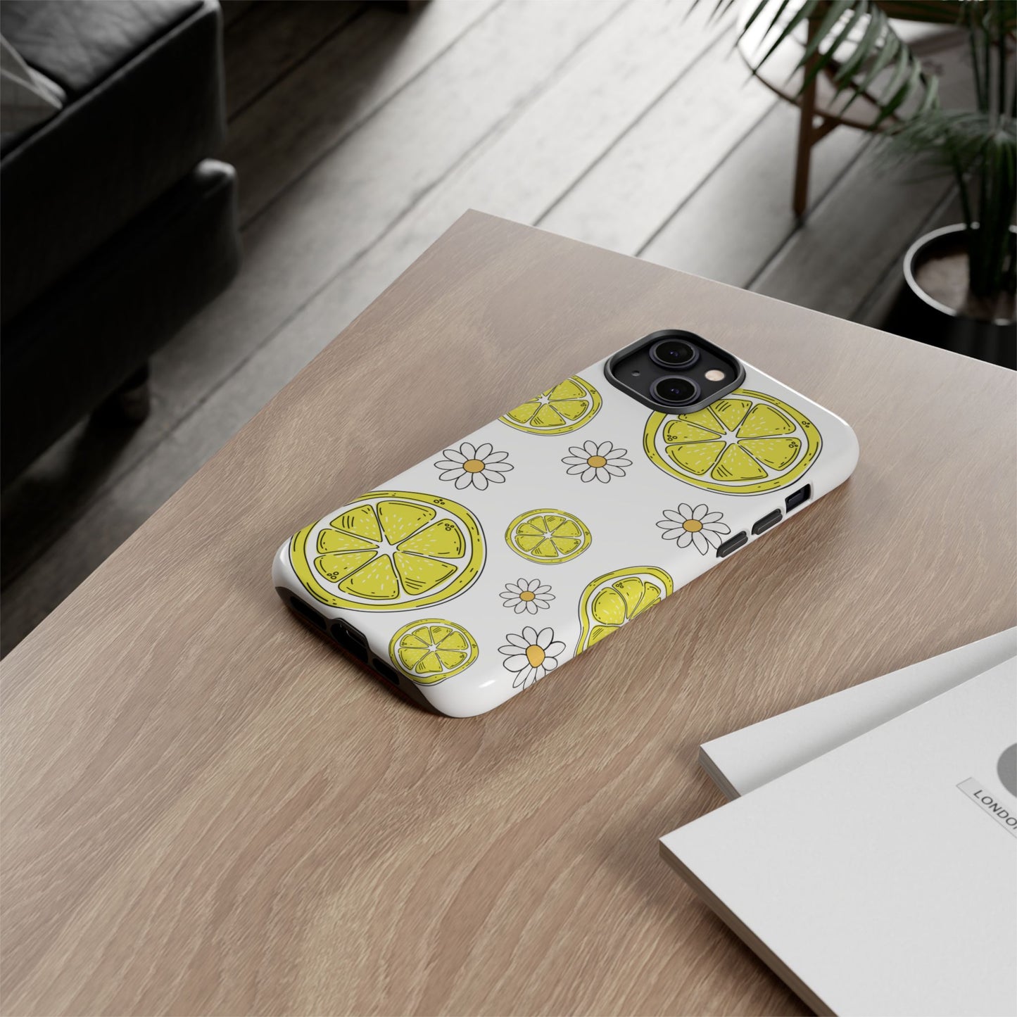 Lemons and Daisys Protective Phone Case