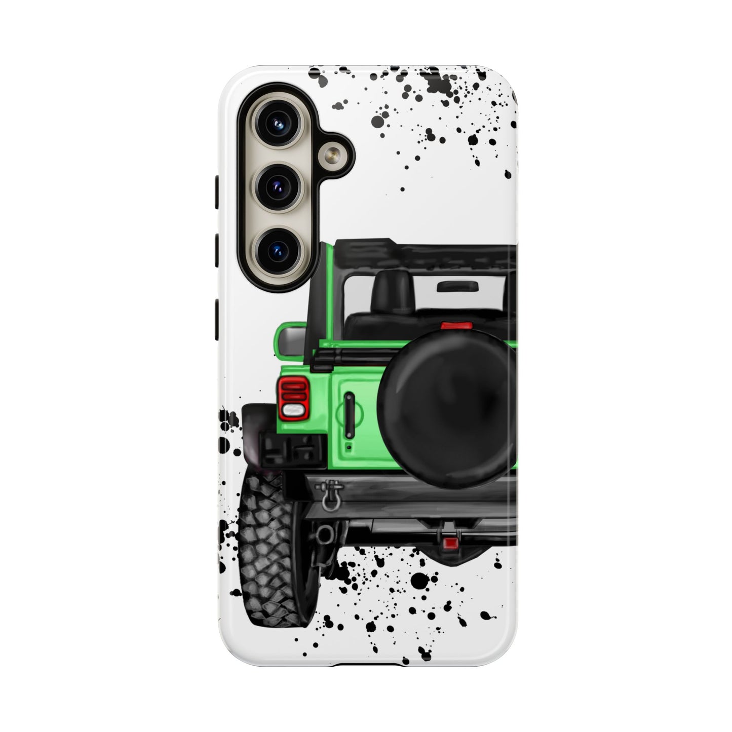 Off Road Life Green Protective Case for Iphone, Google and Samsung