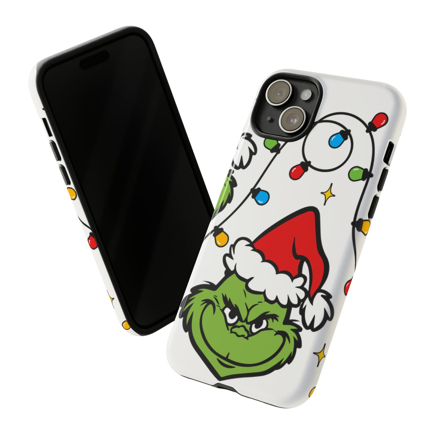 Grinchmas Lights Protective Case for IPhone, Samsung and Google Phones