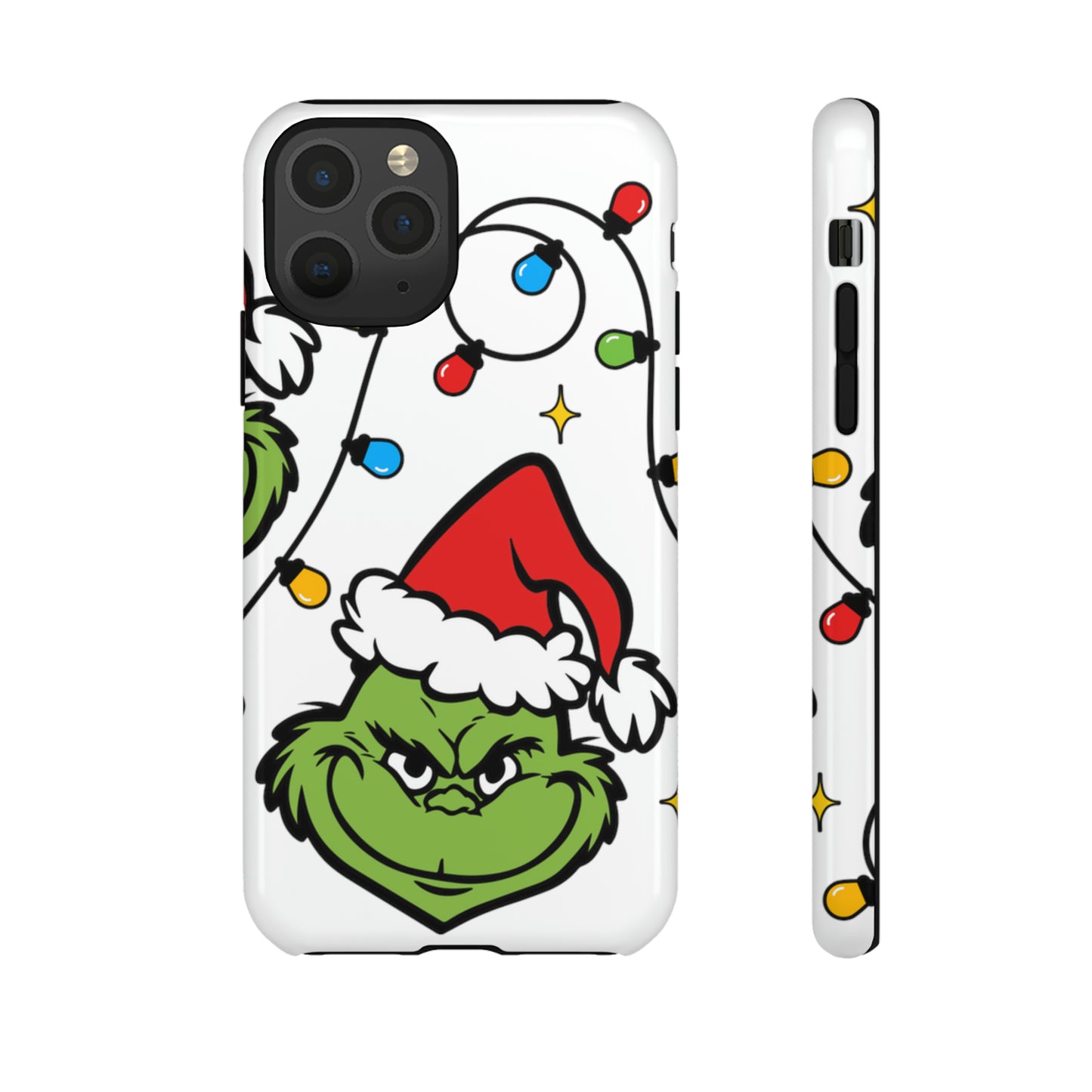 Grinchmas Lights Protective Case for IPhone, Samsung and Google Phones