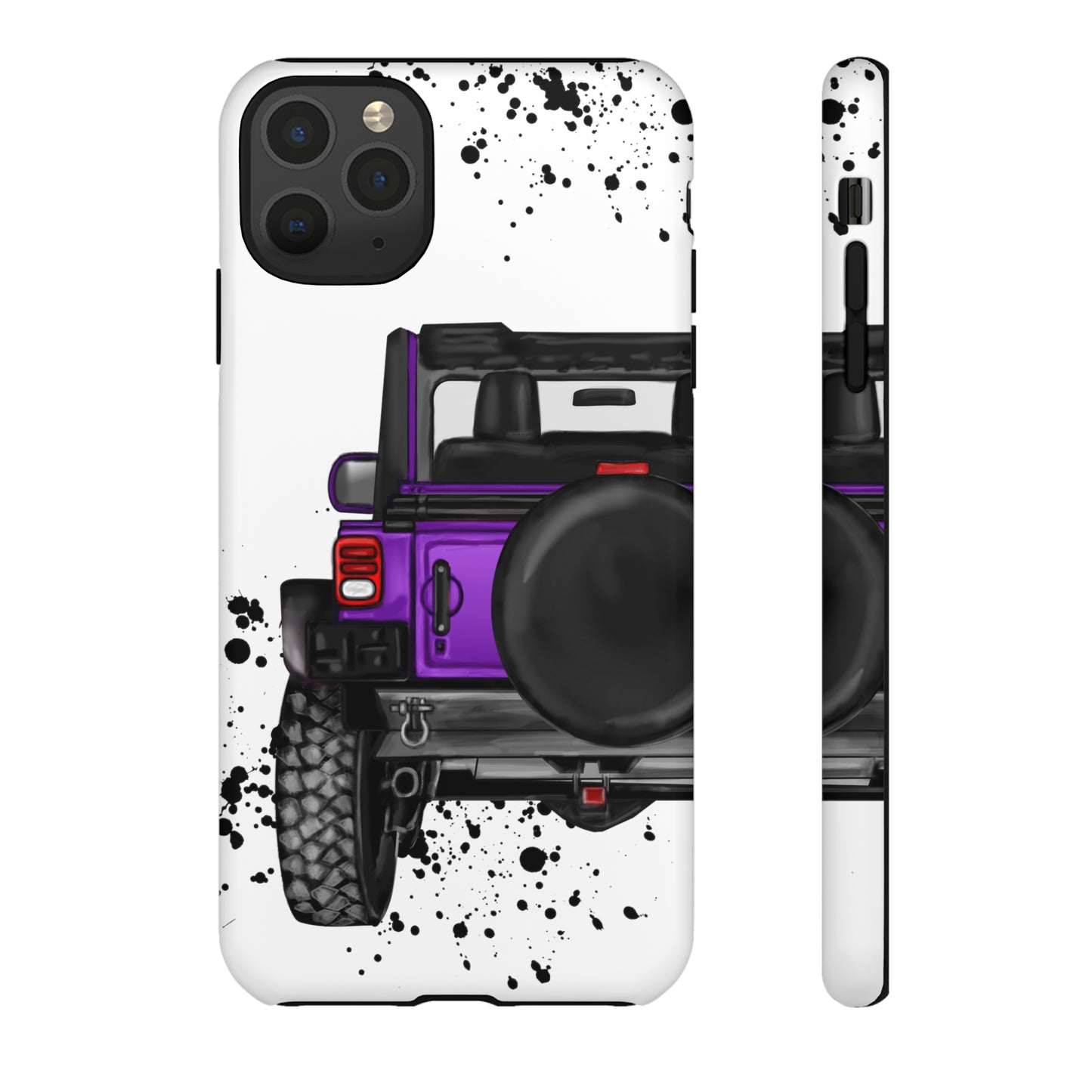 Off Road Life Purple Protective Case for Iphone, Google and Samsung