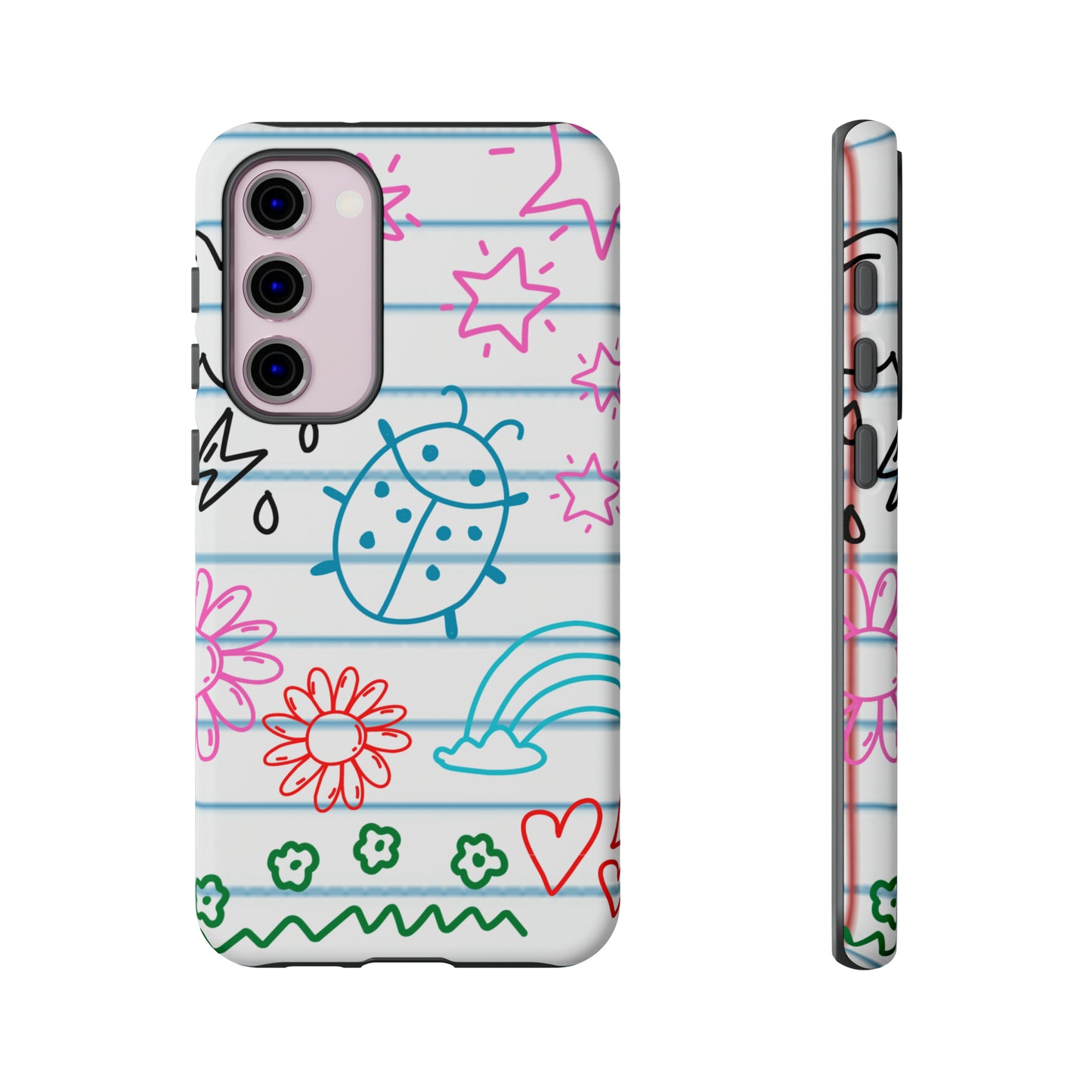 Kid Doodles Protective Phone Case for IPhone, Google and Samsung phones