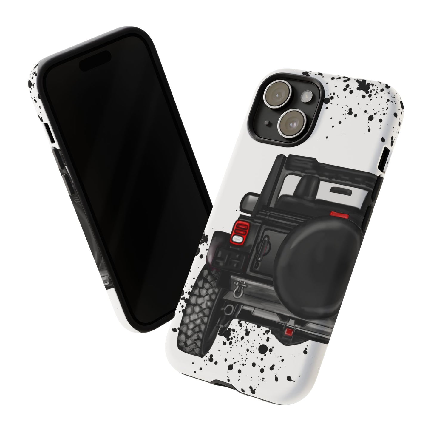 Off Road Life Black Protective Case for Iphone, Google and Samsung