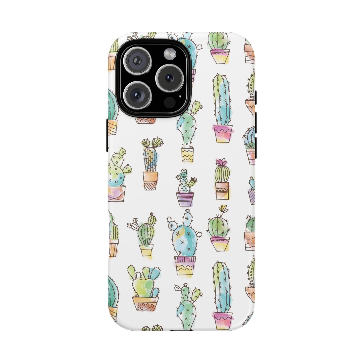 Pastel Cactus Love Phone Case
