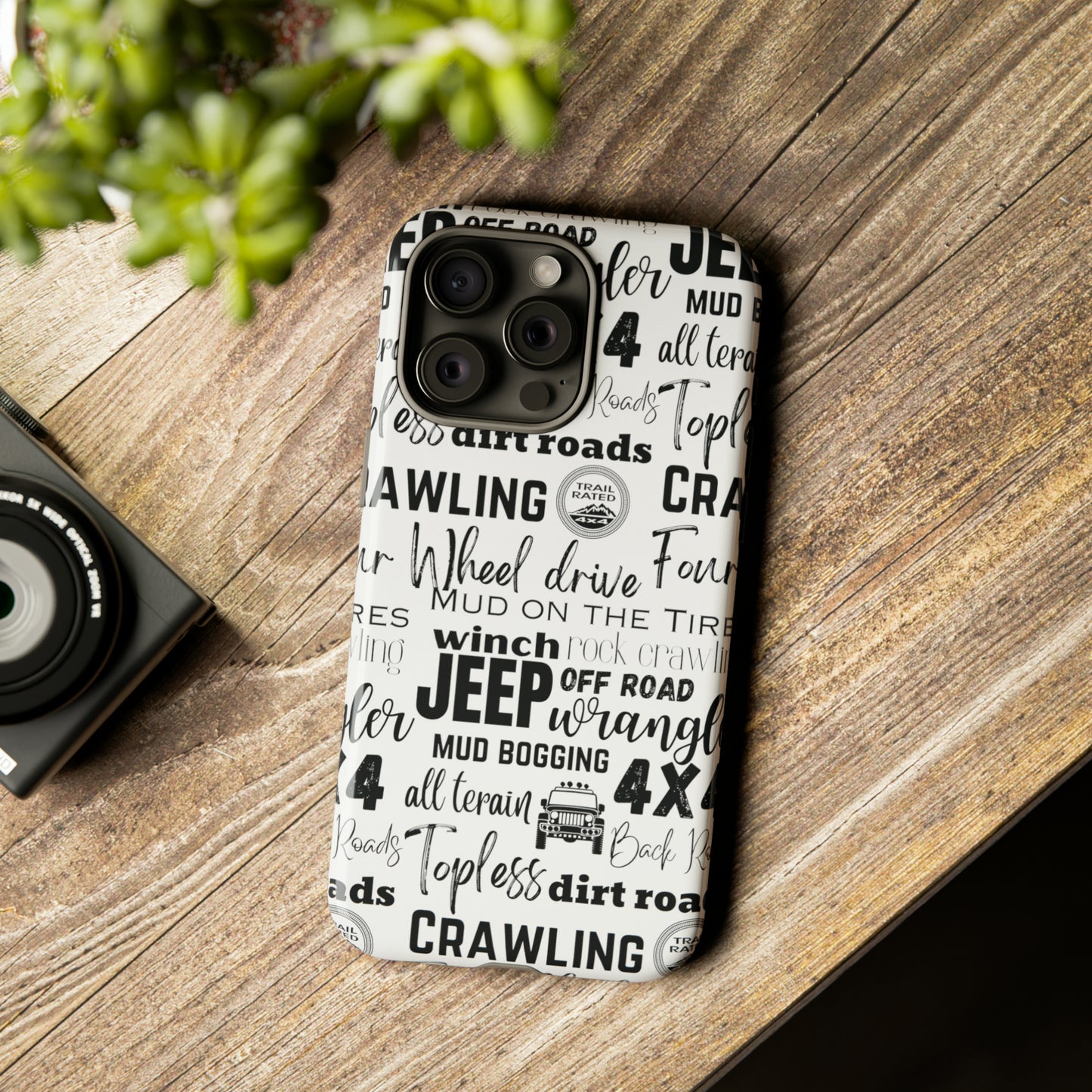 Off Road Subway Art Protective Phone Case for Iphone, Samsung and Google Phones