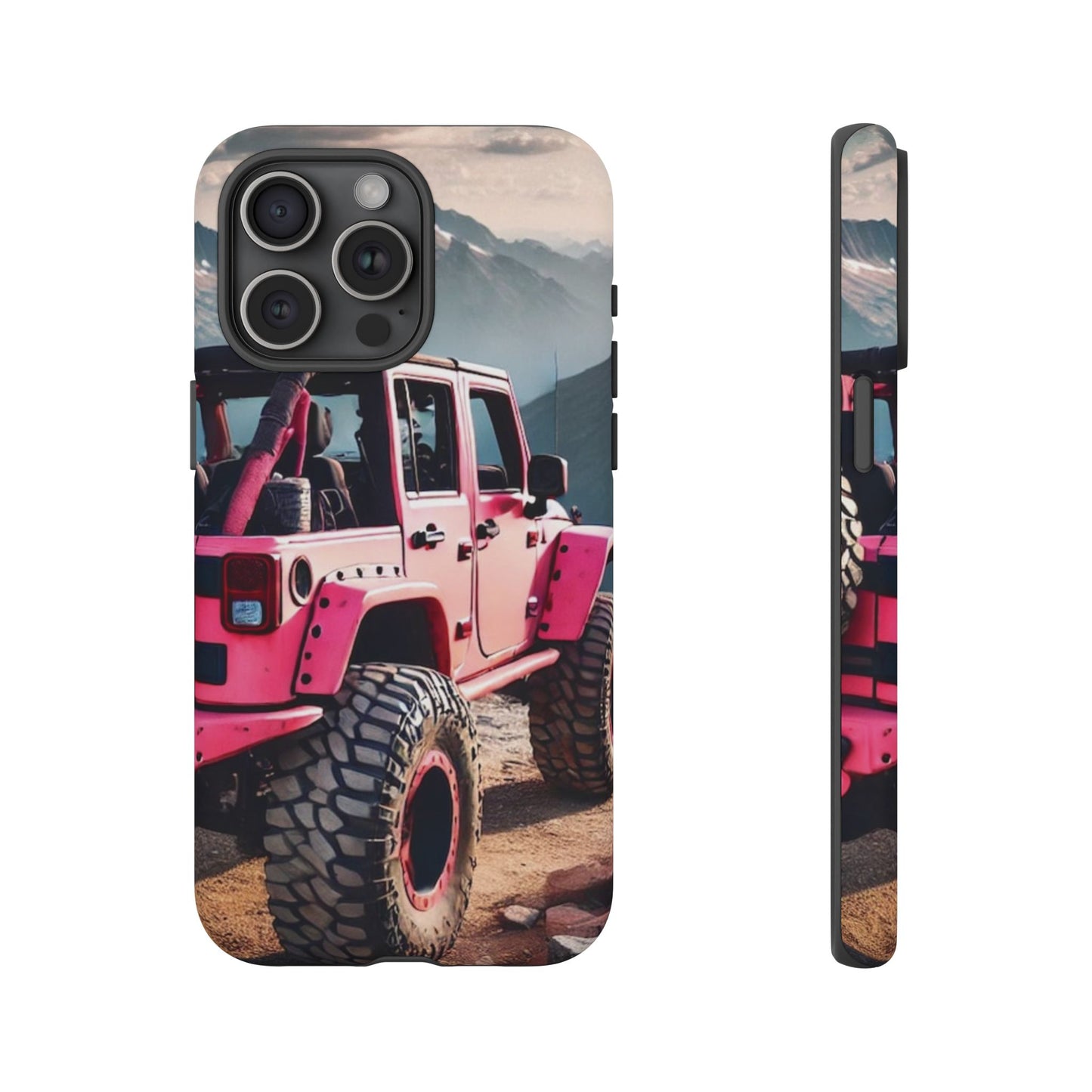 Pink Off Road Girl Phone Case