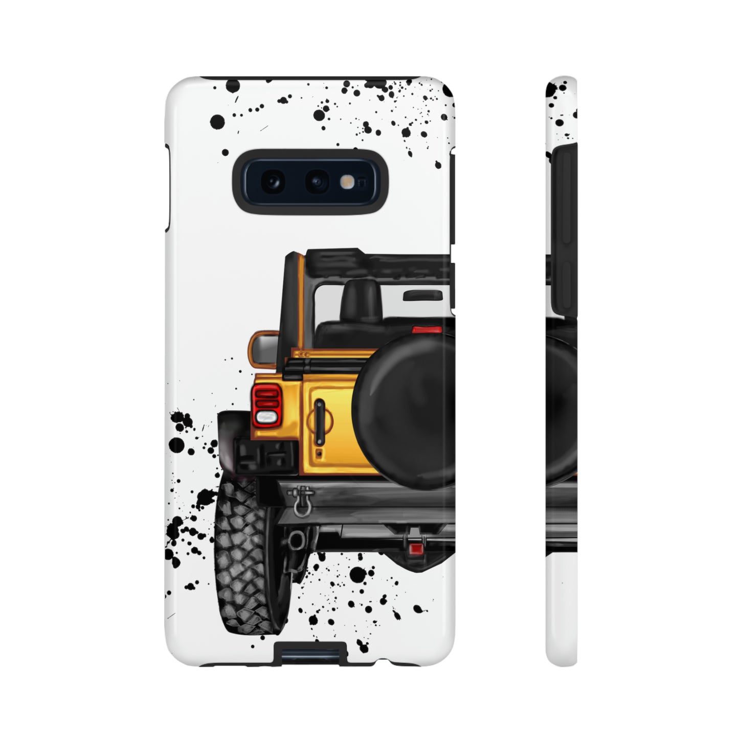 Off Road Life Yellow Protective Case for Iphone, Google and Samsung