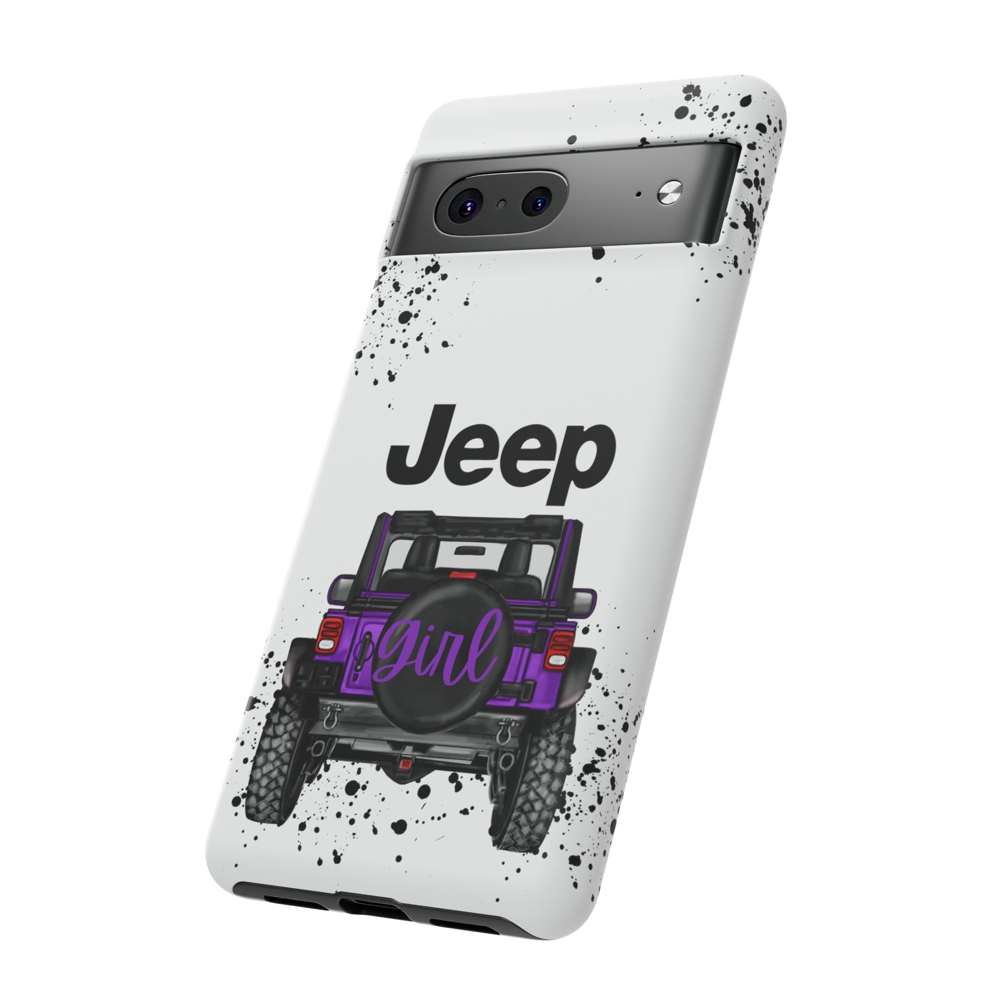 Off Road Girl Dark Purple Protective Case for Iphone, Google and Samsung Phones