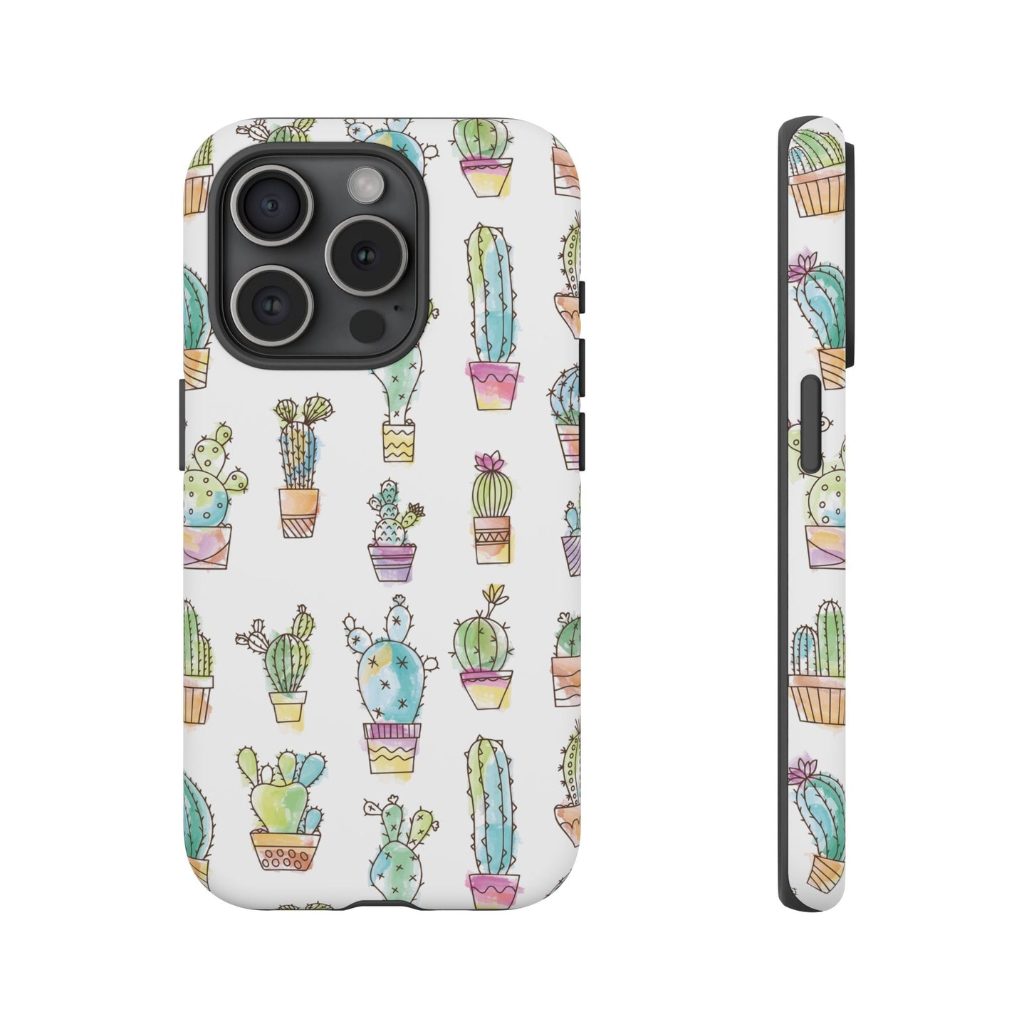 Pastel Cactus Love Phone Case