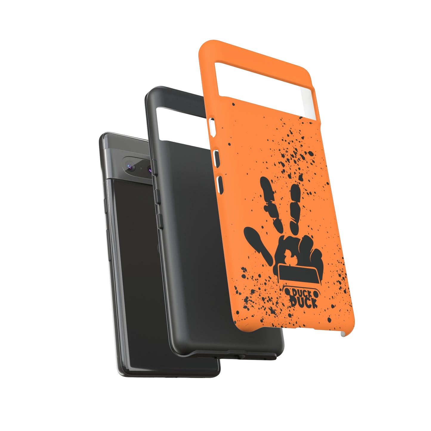 Duck Duck Orange Protective Phone Case for IPhone, Samsung and Google Phones