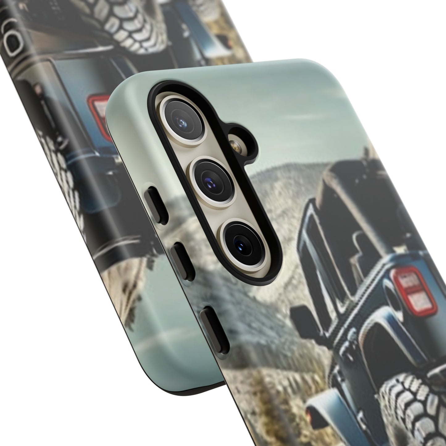 Blue Jeep Protective Phone Case