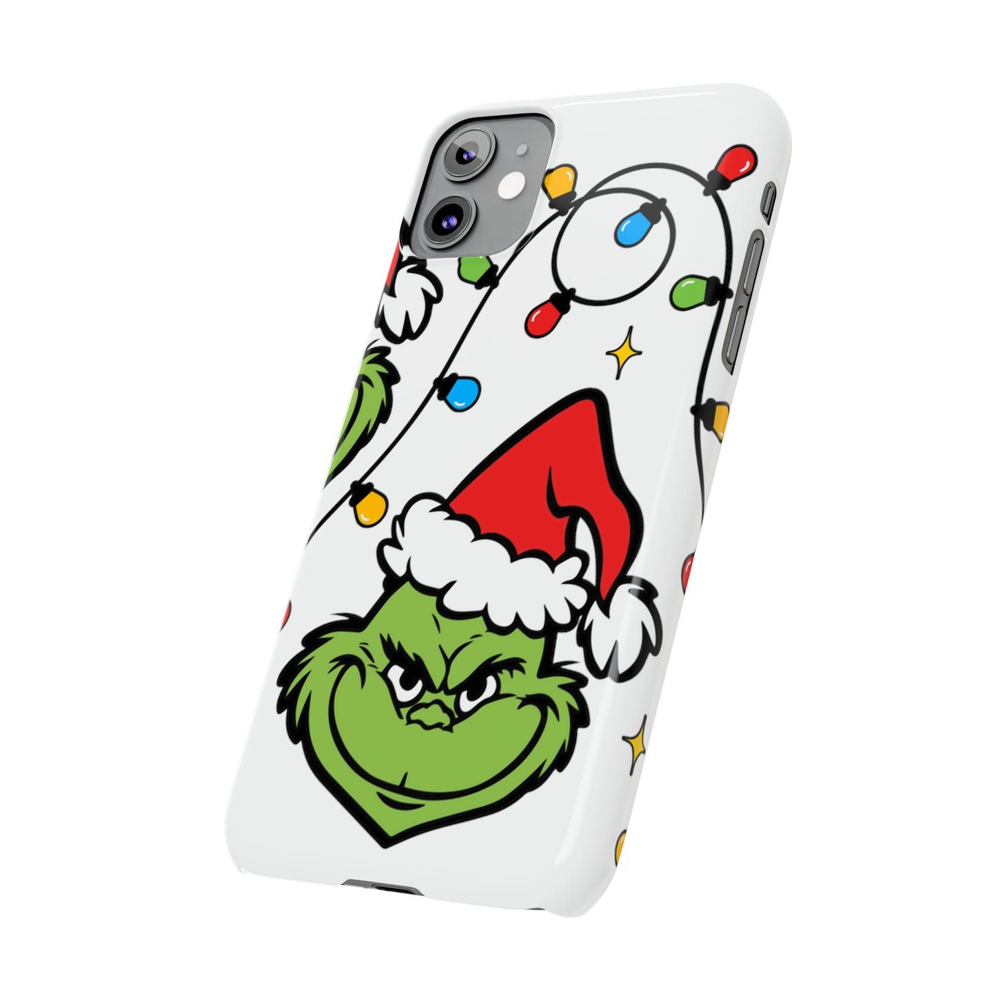 Grinchmas Lights Slim Phone Case for Iphone