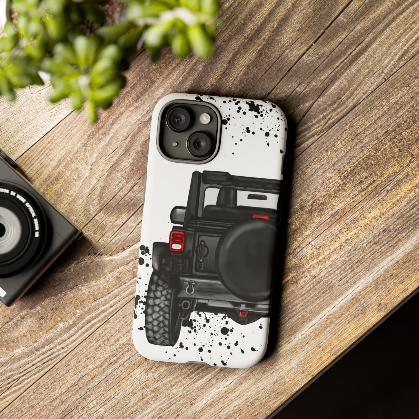 Off Road Life Black Protective Case for Iphone, Google and Samsung