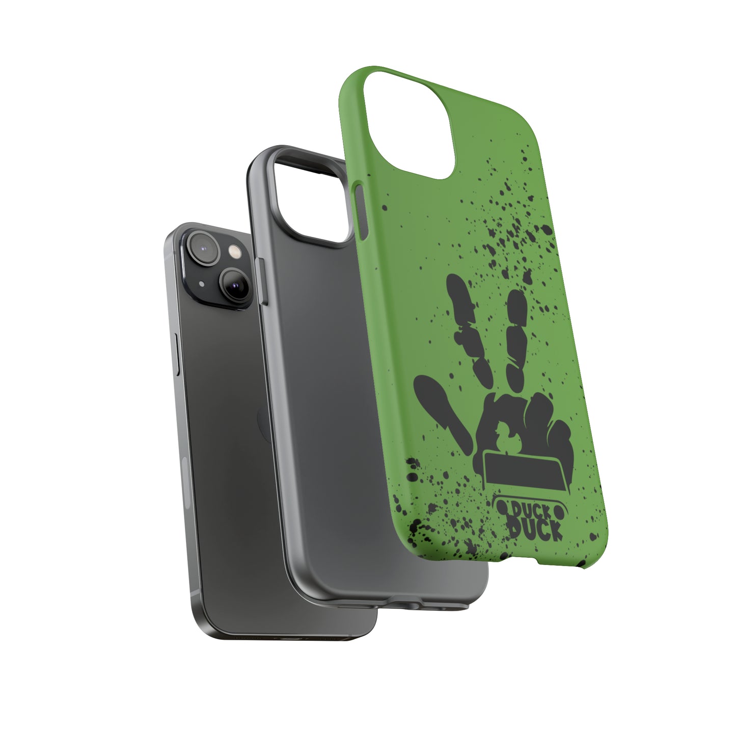 Duck Duck Green Protective Phone Case for IPhone, Samsung and Google Phones