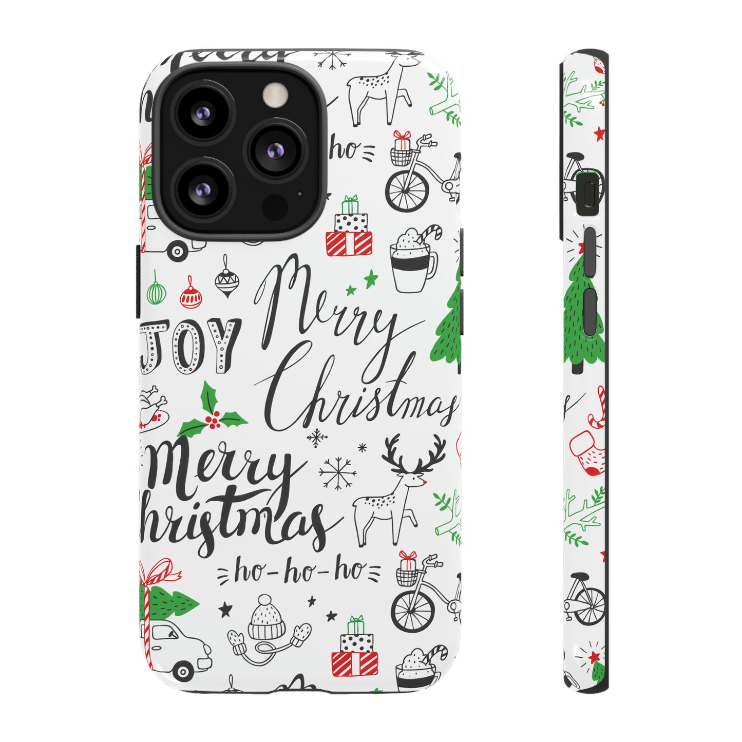 Merry Christmas Protective Phone Case for Iphone, Samsung and Google Phones