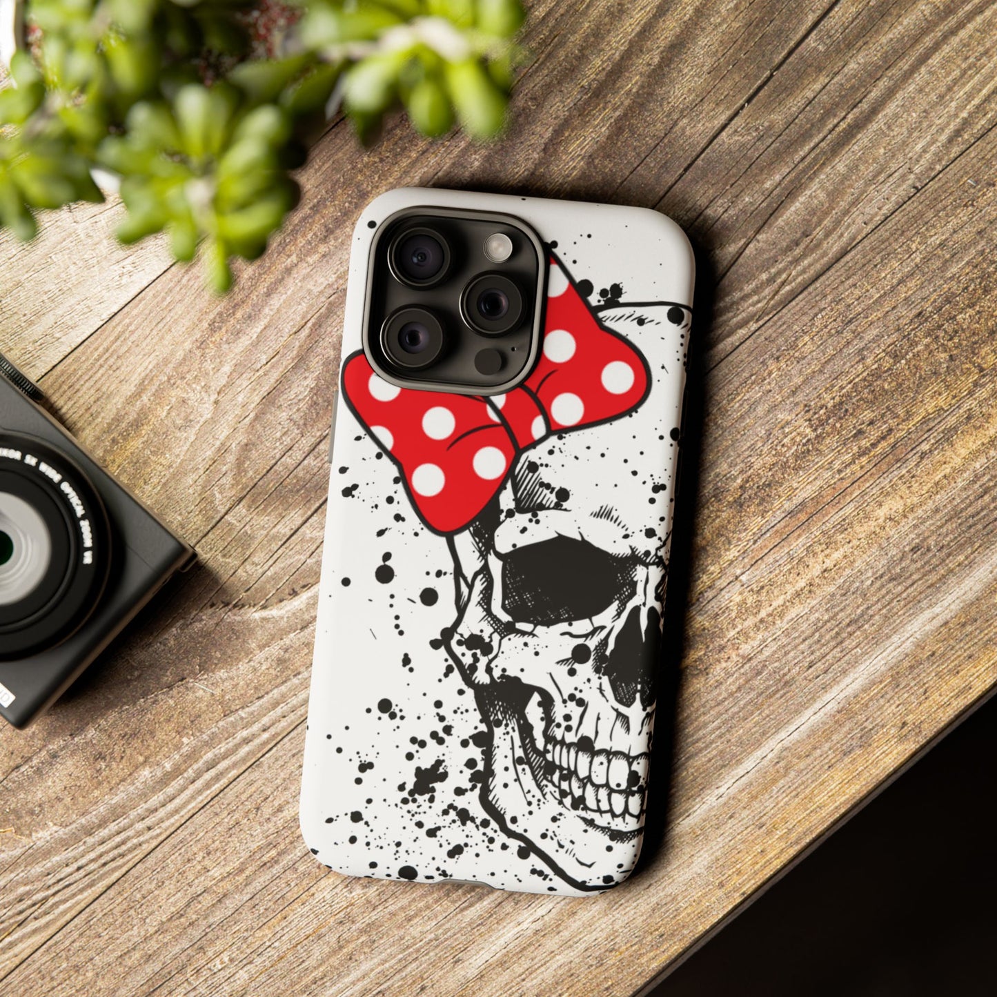 Disney Bow Skull Phone Case