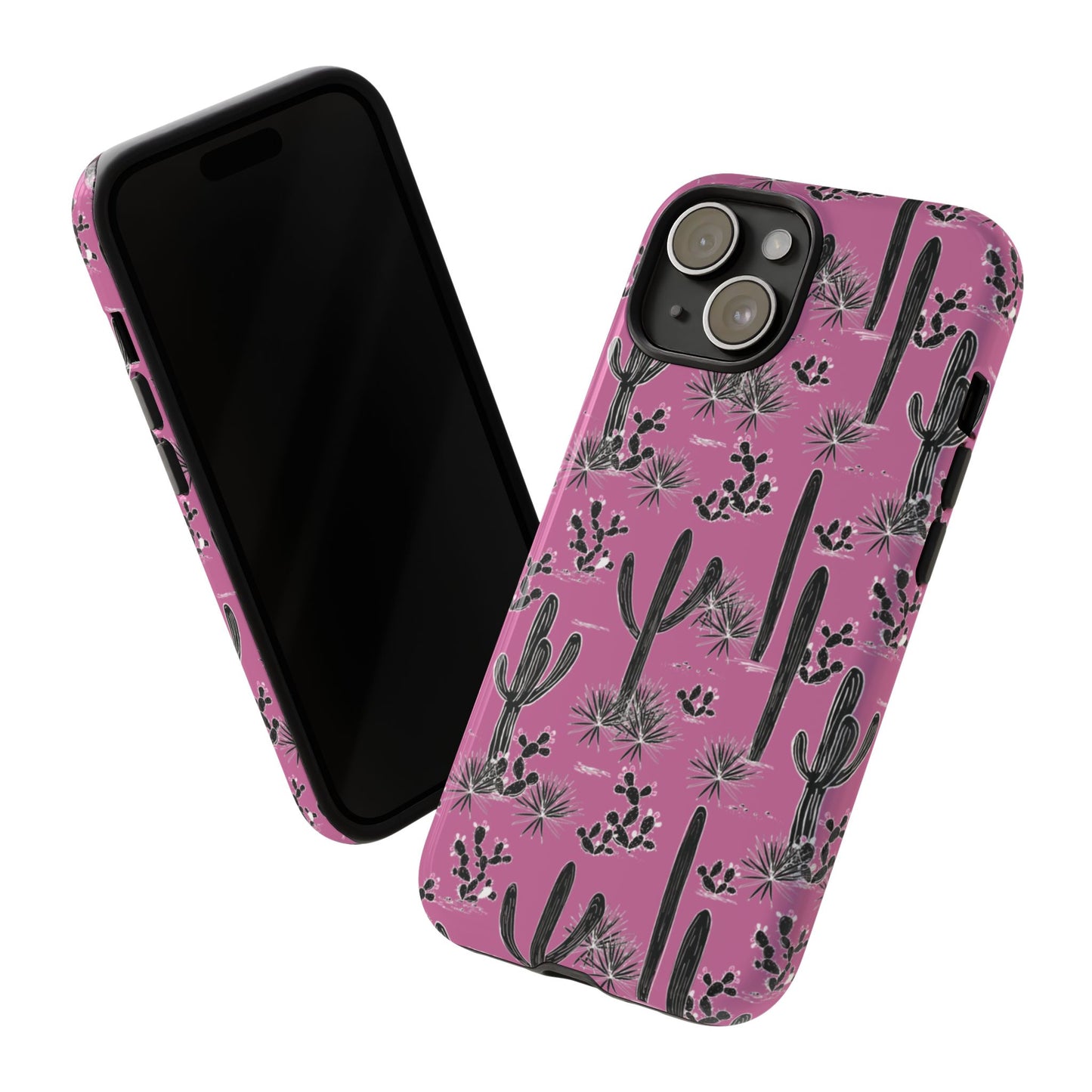 Pink Cactus Love Phone Case