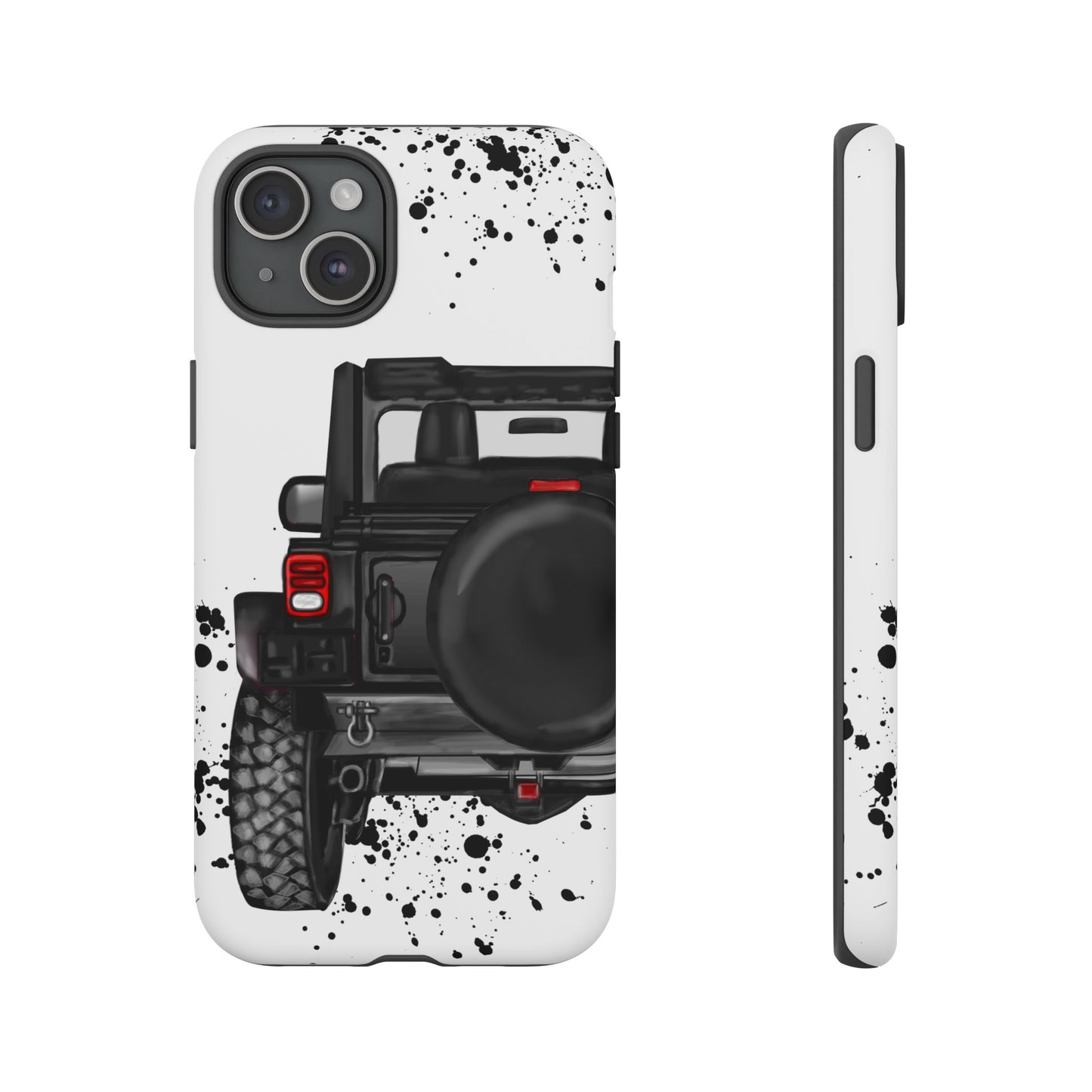 Off Road Life Black Protective Case for Iphone, Google and Samsung