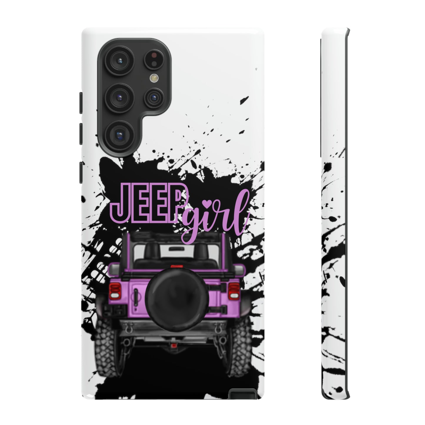 Off Road Girl Pink Tough Cases