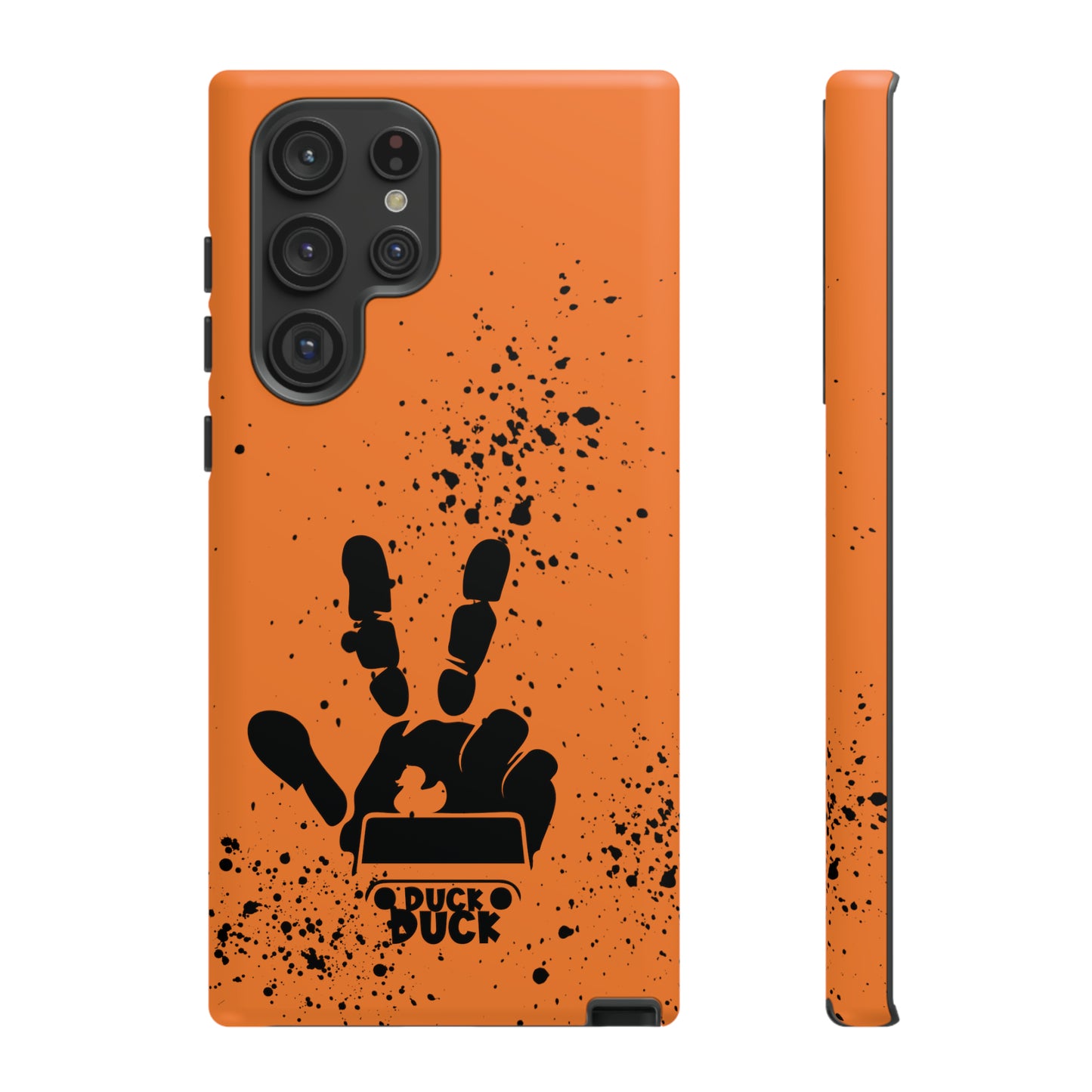 Duck Duck Orange Protective Phone Case for IPhone, Samsung and Google Phones