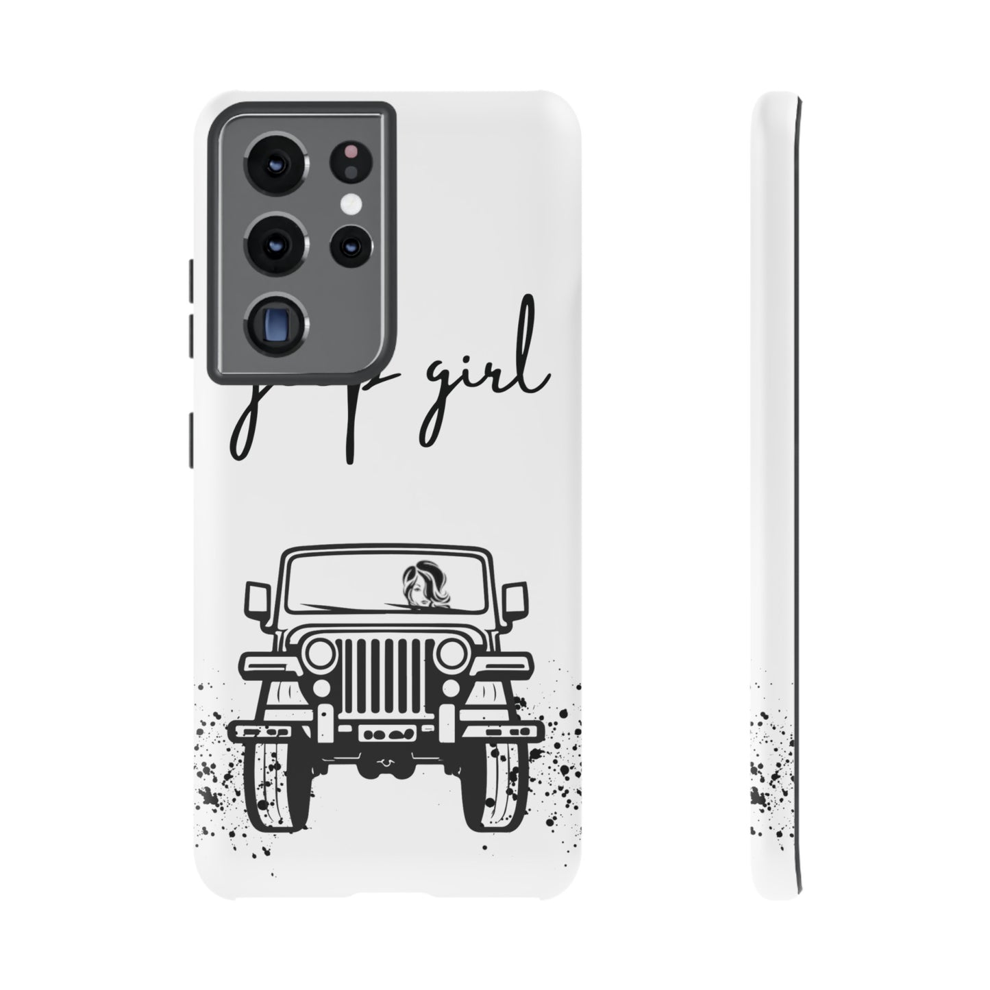 CJ Jeep Girl Phone Case