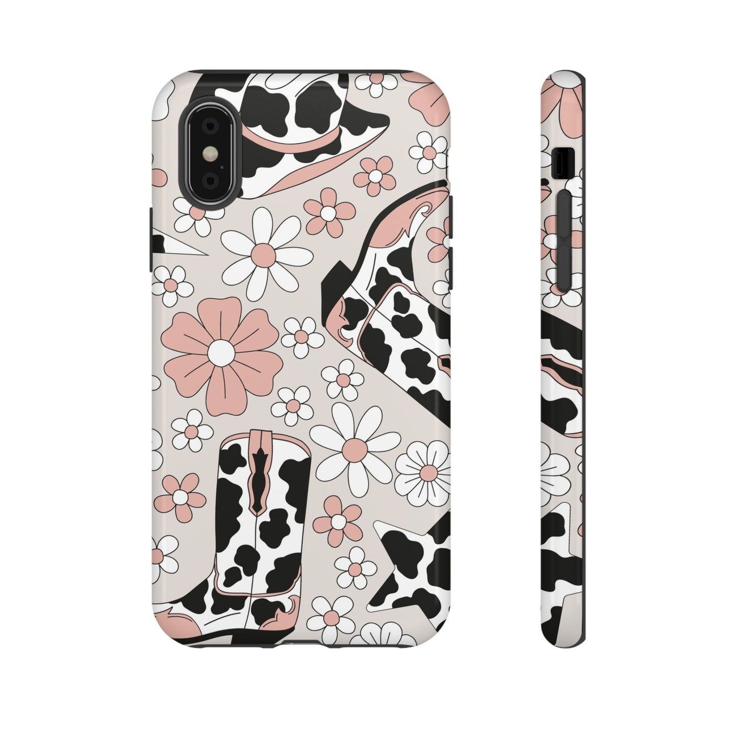 Western Flower Protective Phone Case