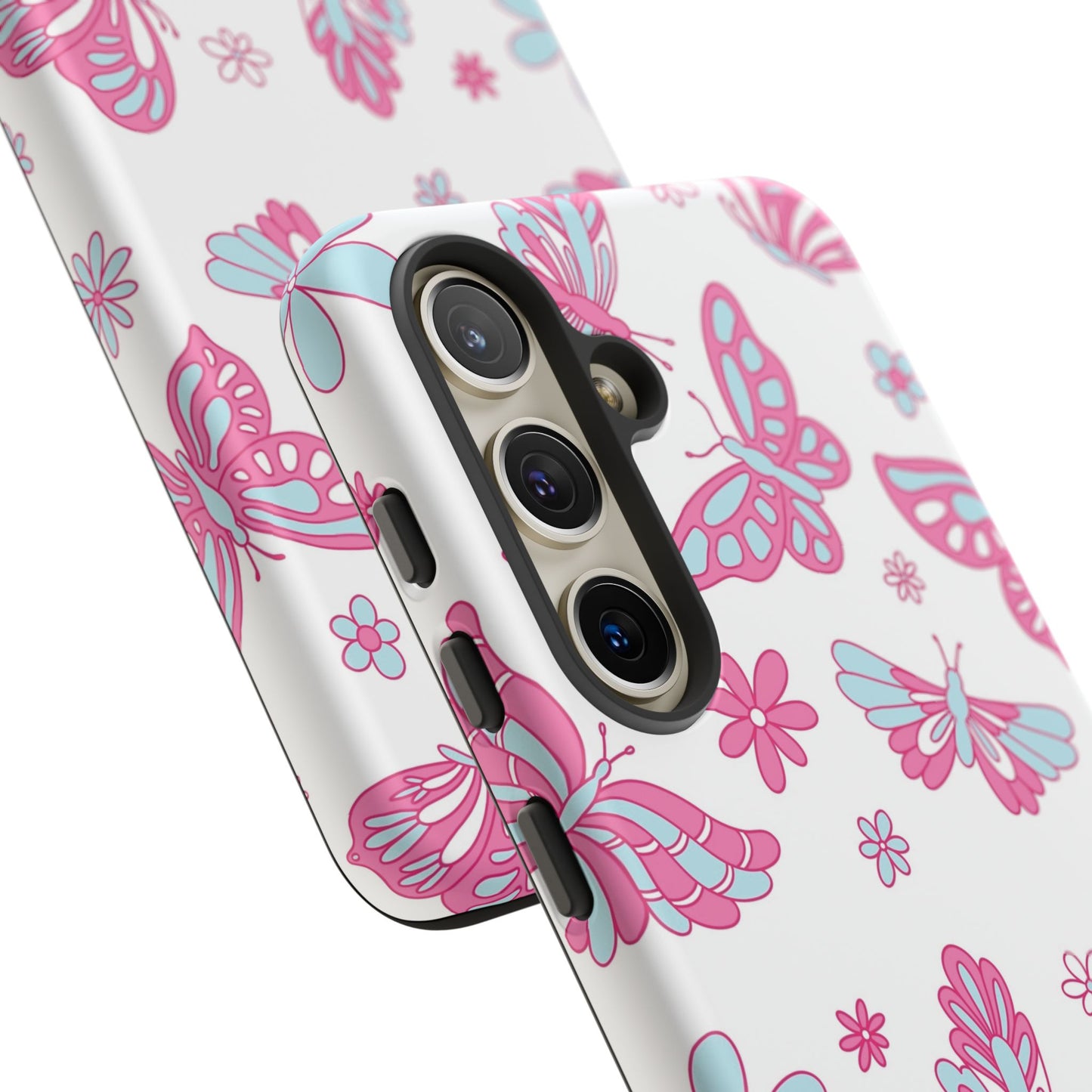 Pastel Butterflies Protective Phone Case